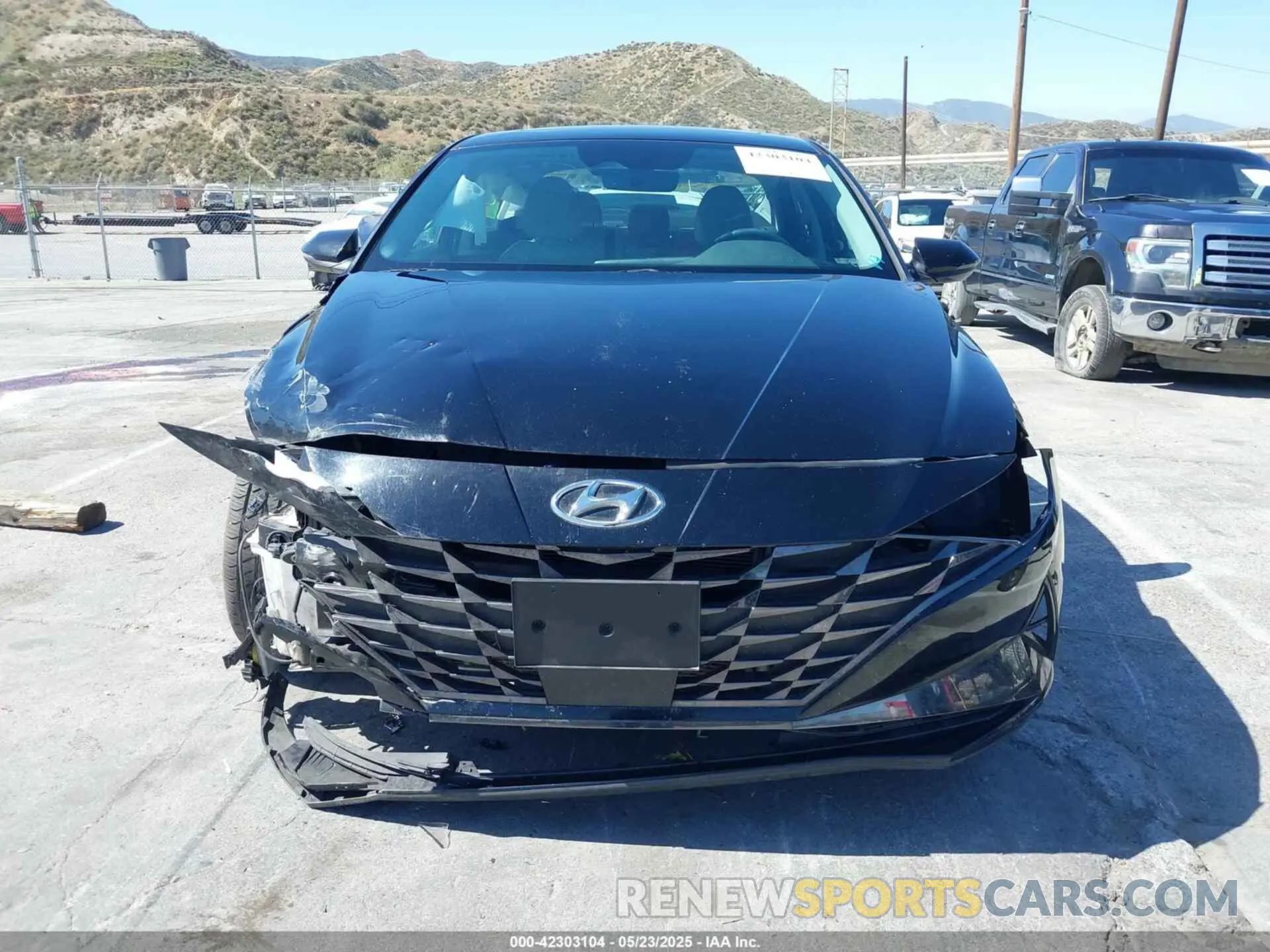 13 Photograph of a damaged car KMHLN4AJ0PU064826 HYUNDAI ELANTRA HYBRID 2023