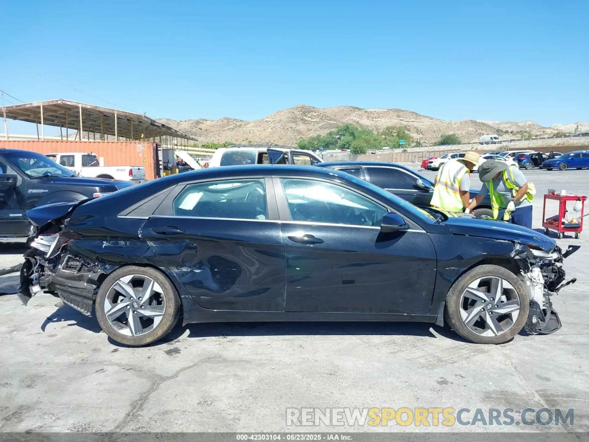 14 Photograph of a damaged car KMHLN4AJ0PU064826 HYUNDAI ELANTRA HYBRID 2023