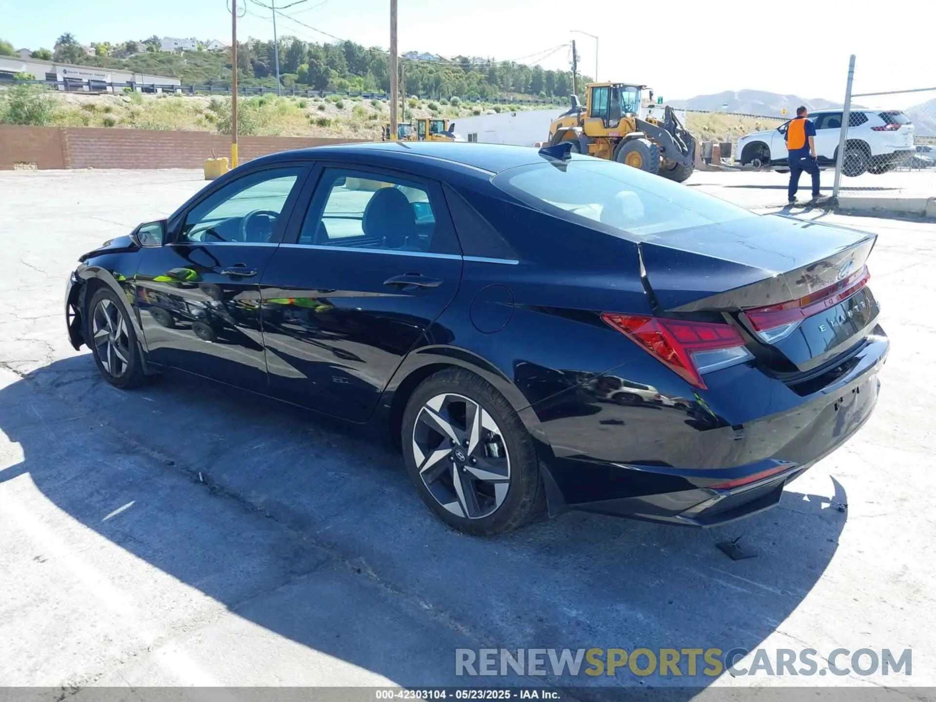 3 Photograph of a damaged car KMHLN4AJ0PU064826 HYUNDAI ELANTRA HYBRID 2023