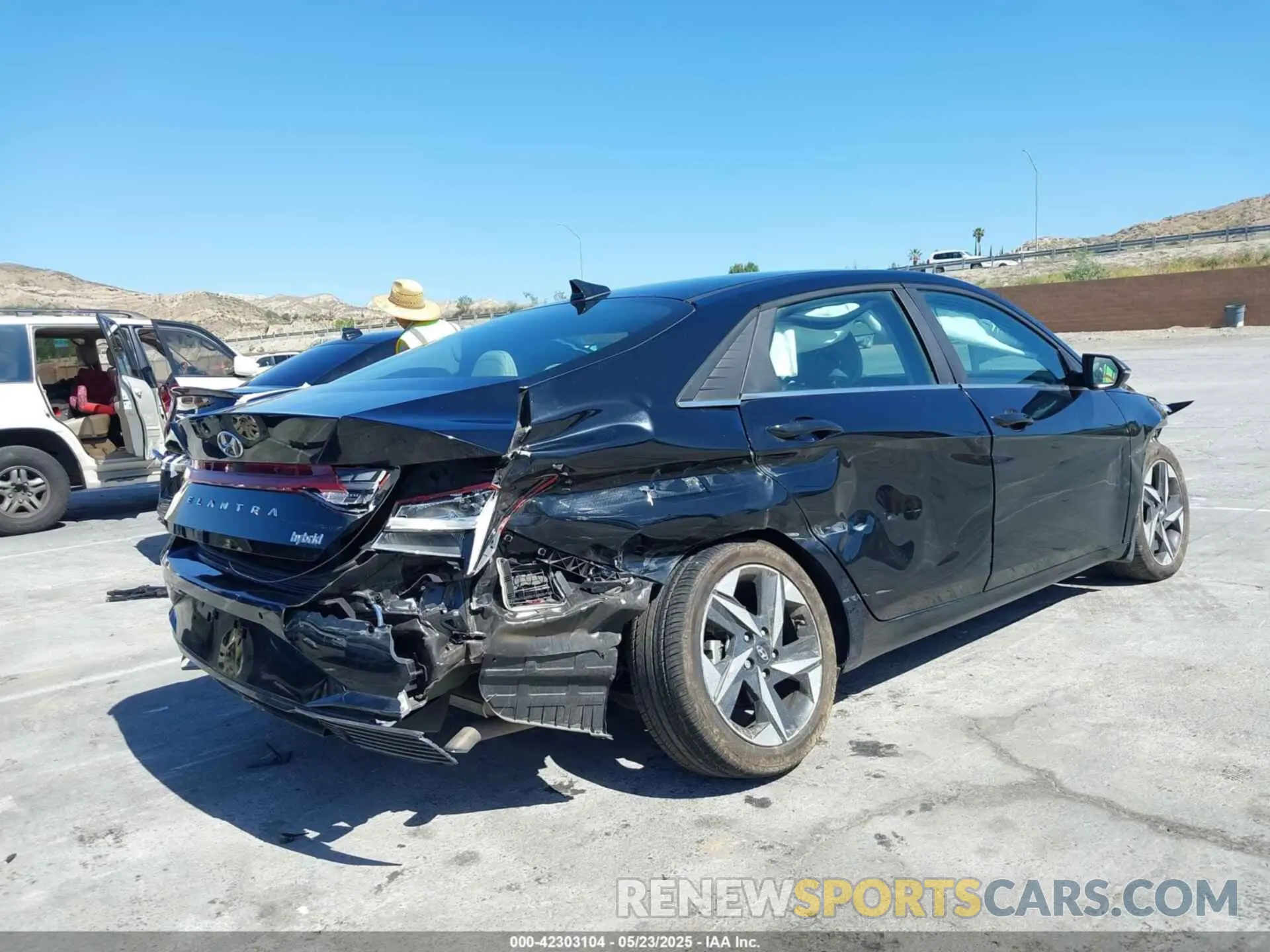 4 Photograph of a damaged car KMHLN4AJ0PU064826 HYUNDAI ELANTRA HYBRID 2023