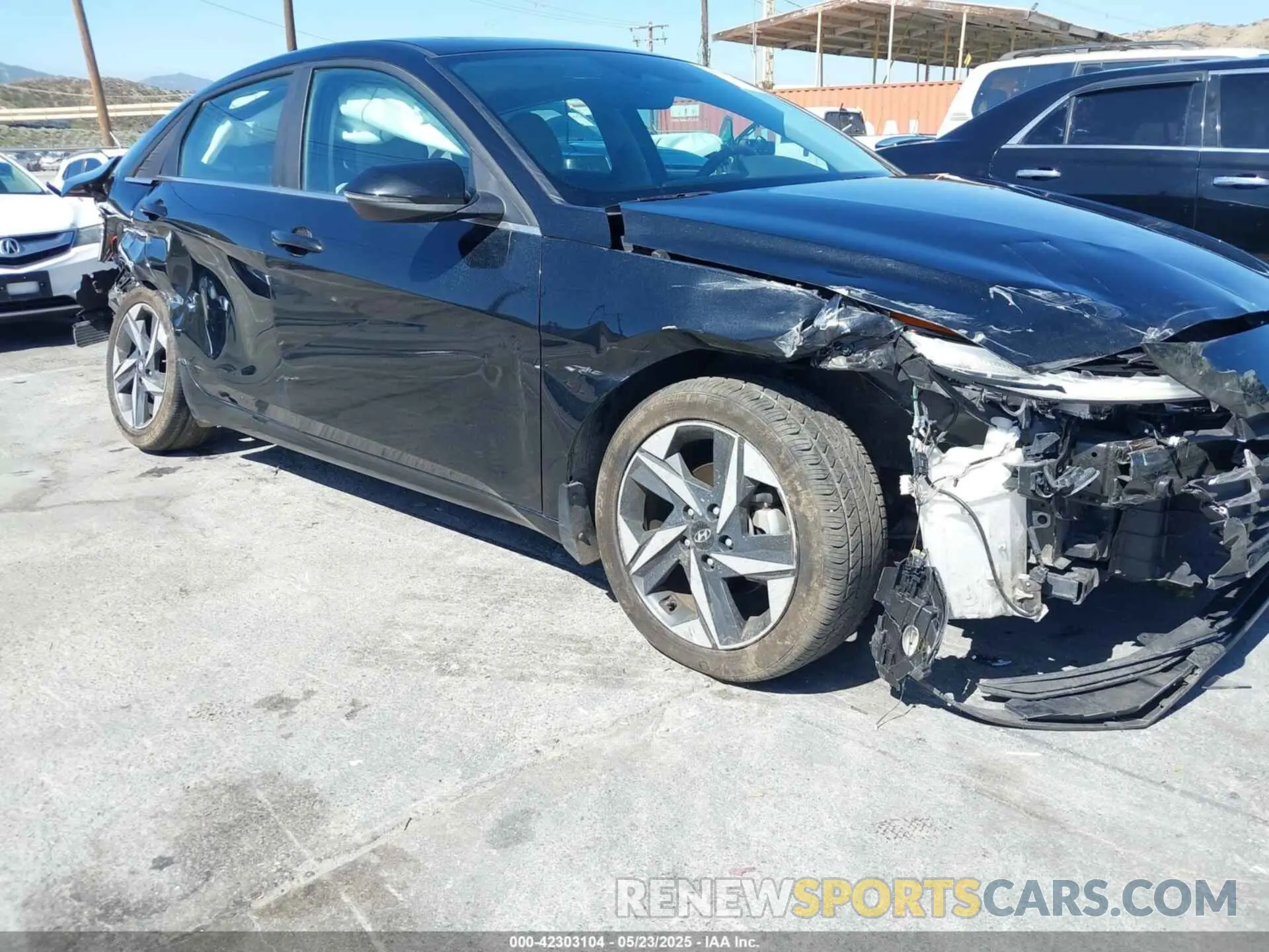 6 Photograph of a damaged car KMHLN4AJ0PU064826 HYUNDAI ELANTRA HYBRID 2023