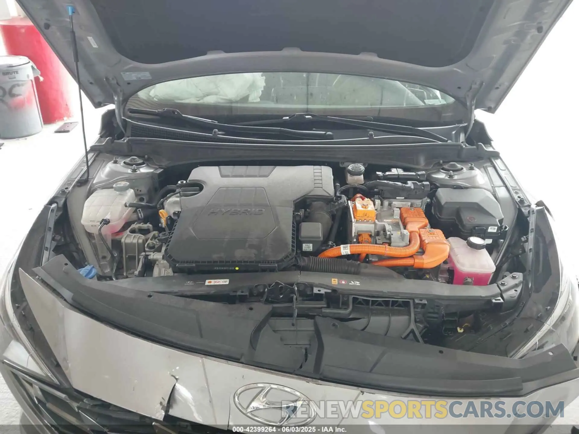 10 Photograph of a damaged car KMHLN4AJ0PU068049 HYUNDAI ELANTRA HYBRID 2023
