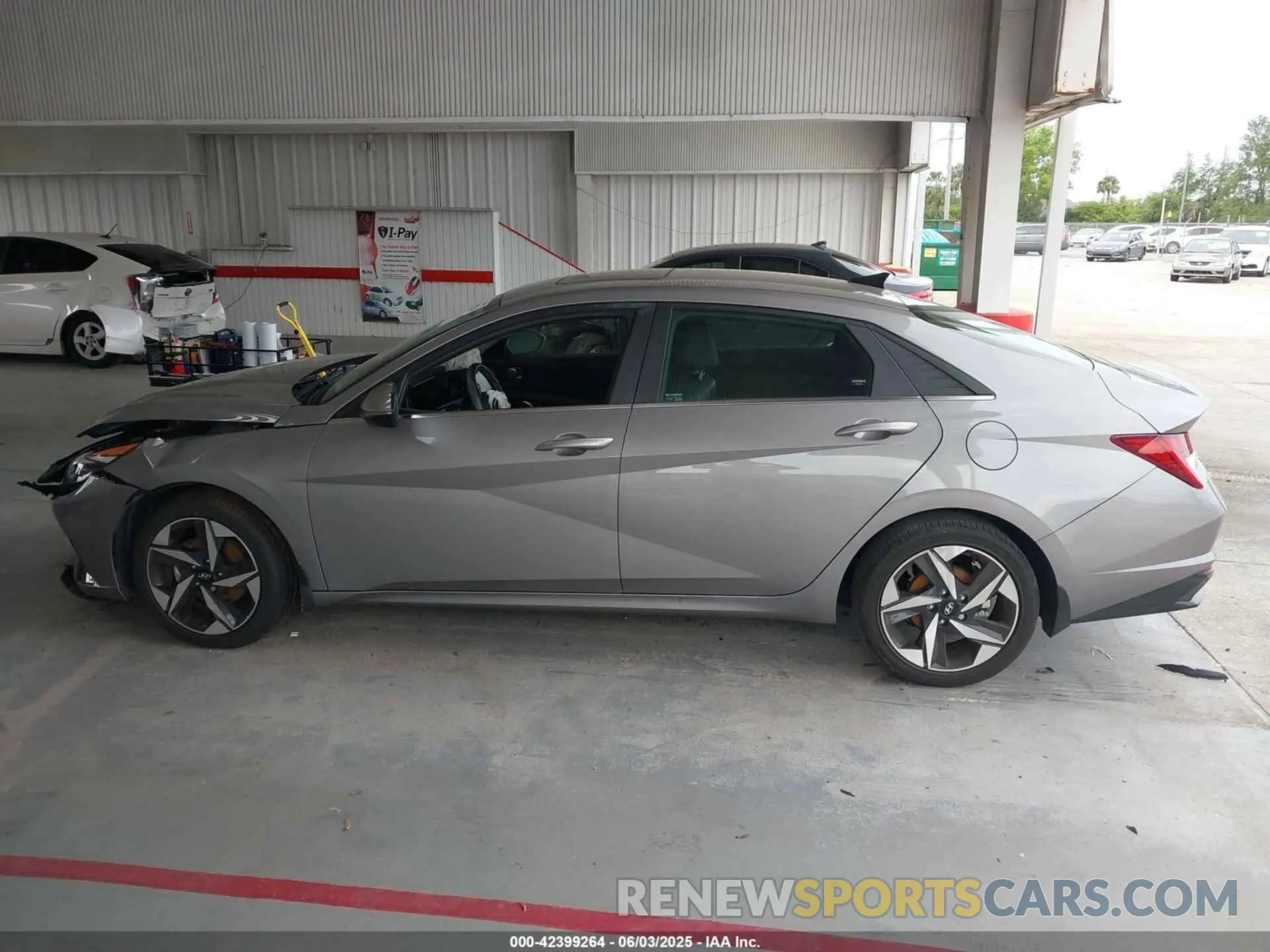 13 Photograph of a damaged car KMHLN4AJ0PU068049 HYUNDAI ELANTRA HYBRID 2023