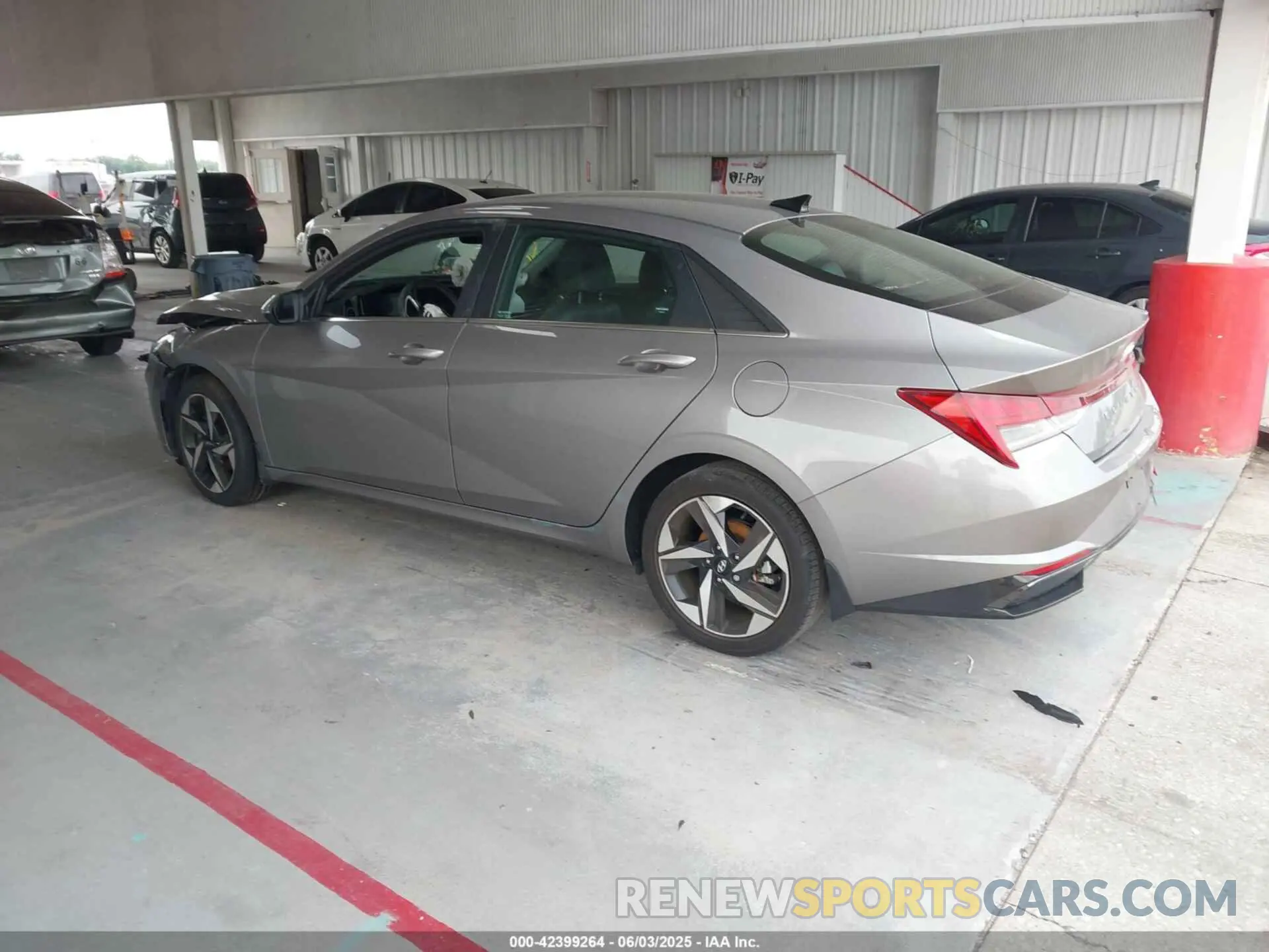 3 Photograph of a damaged car KMHLN4AJ0PU068049 HYUNDAI ELANTRA HYBRID 2023