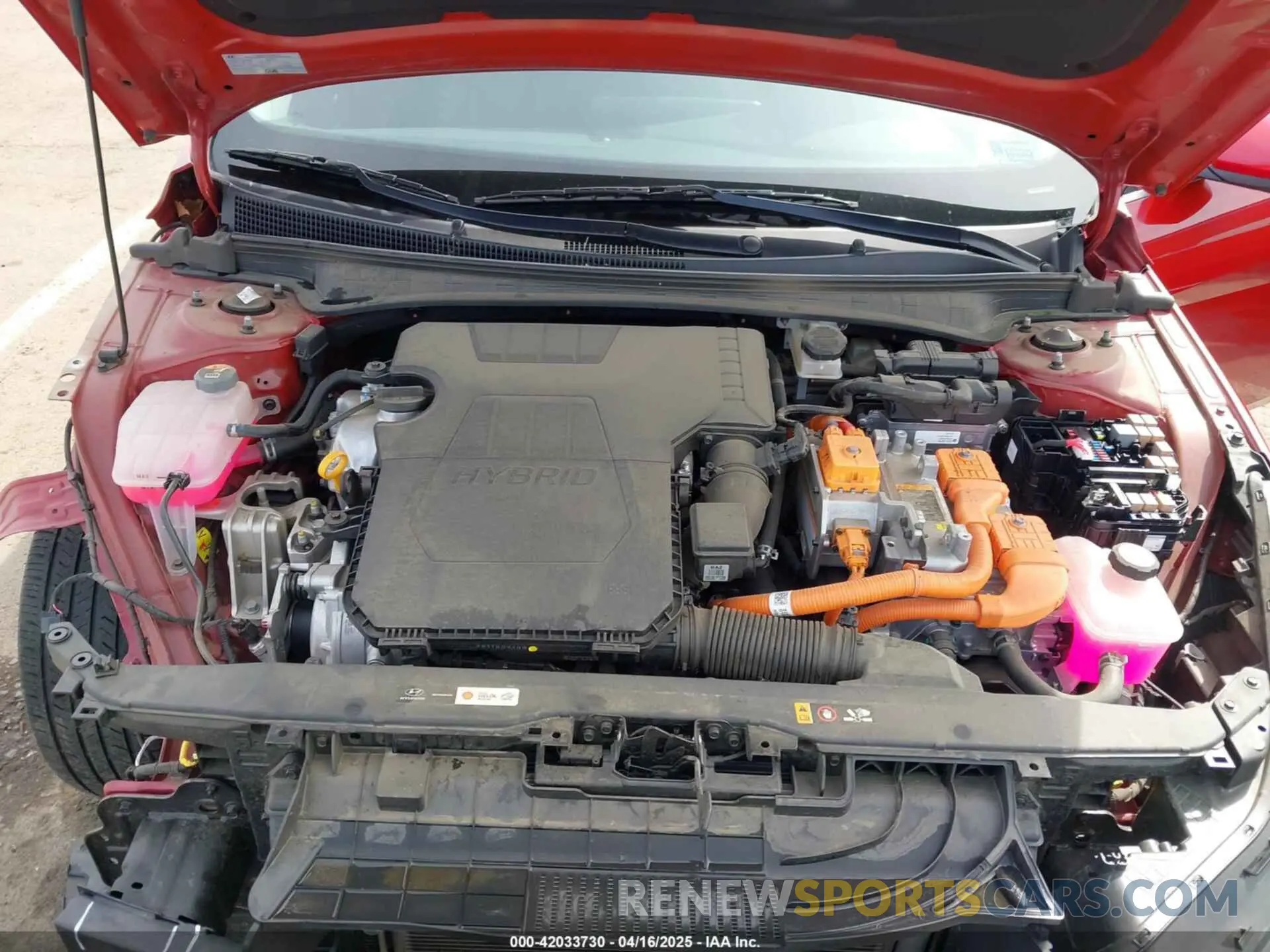 10 Photograph of a damaged car KMHLN4AJ1PU051115 HYUNDAI ELANTRA HYBRID 2023