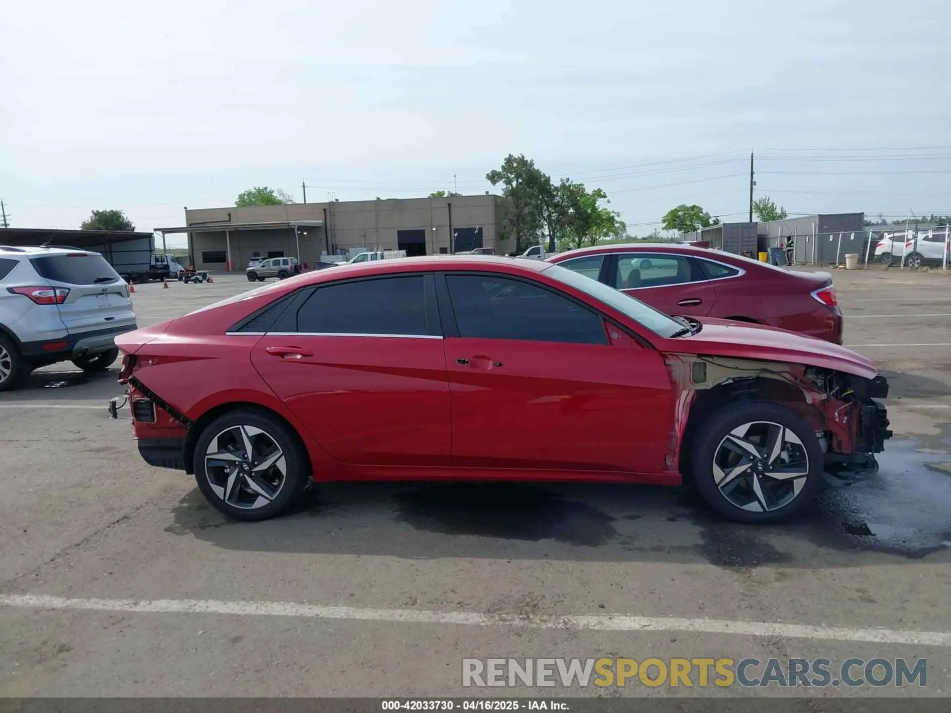 13 Photograph of a damaged car KMHLN4AJ1PU051115 HYUNDAI ELANTRA HYBRID 2023