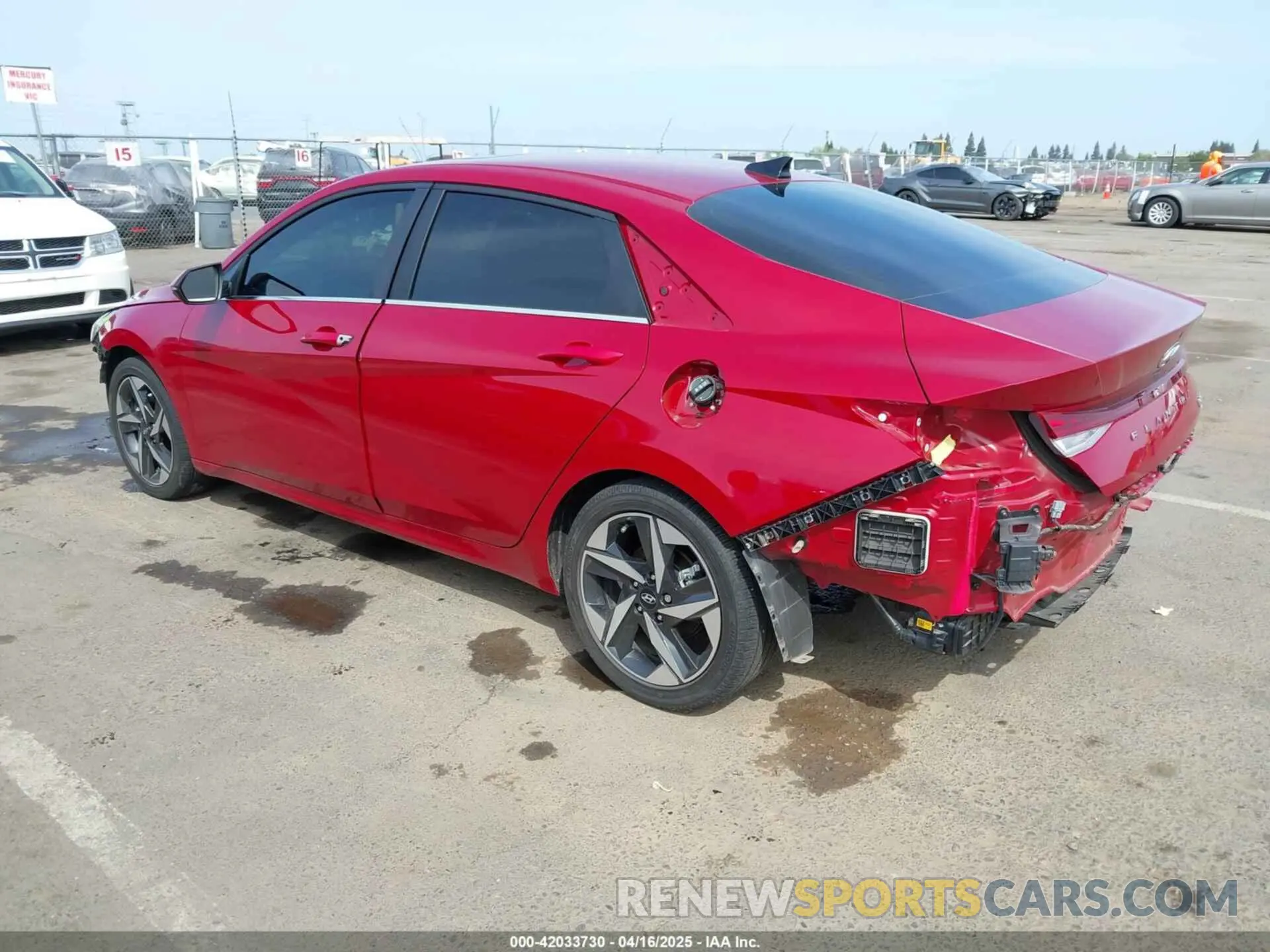 3 Photograph of a damaged car KMHLN4AJ1PU051115 HYUNDAI ELANTRA HYBRID 2023