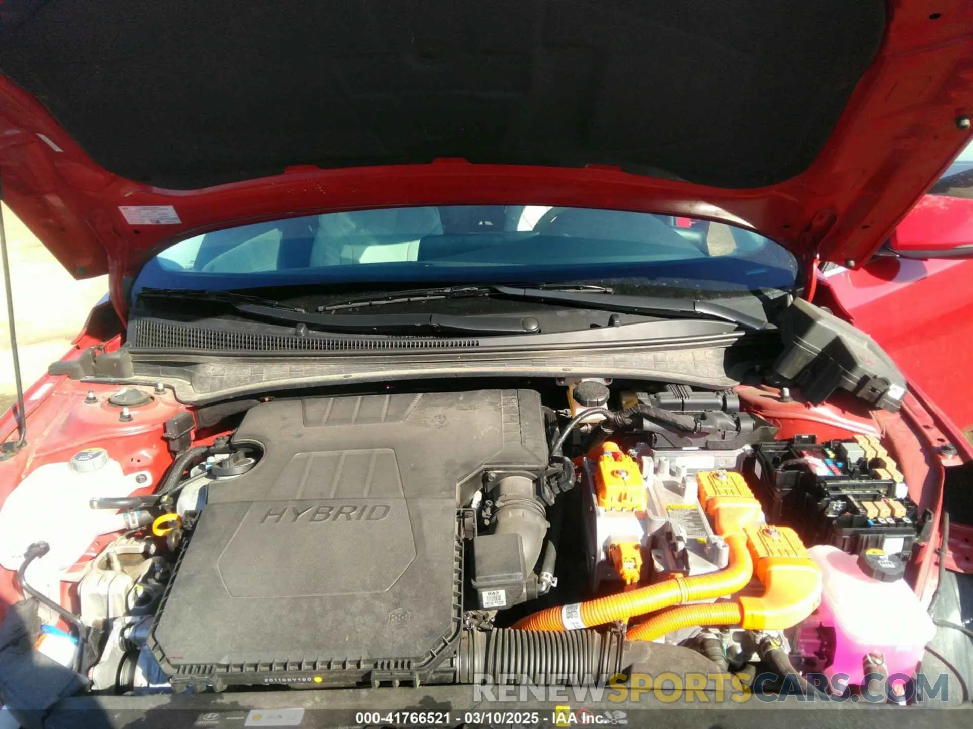 10 Photograph of a damaged car KMHLN4AJ1PU057528 HYUNDAI ELANTRA HYBRID 2023