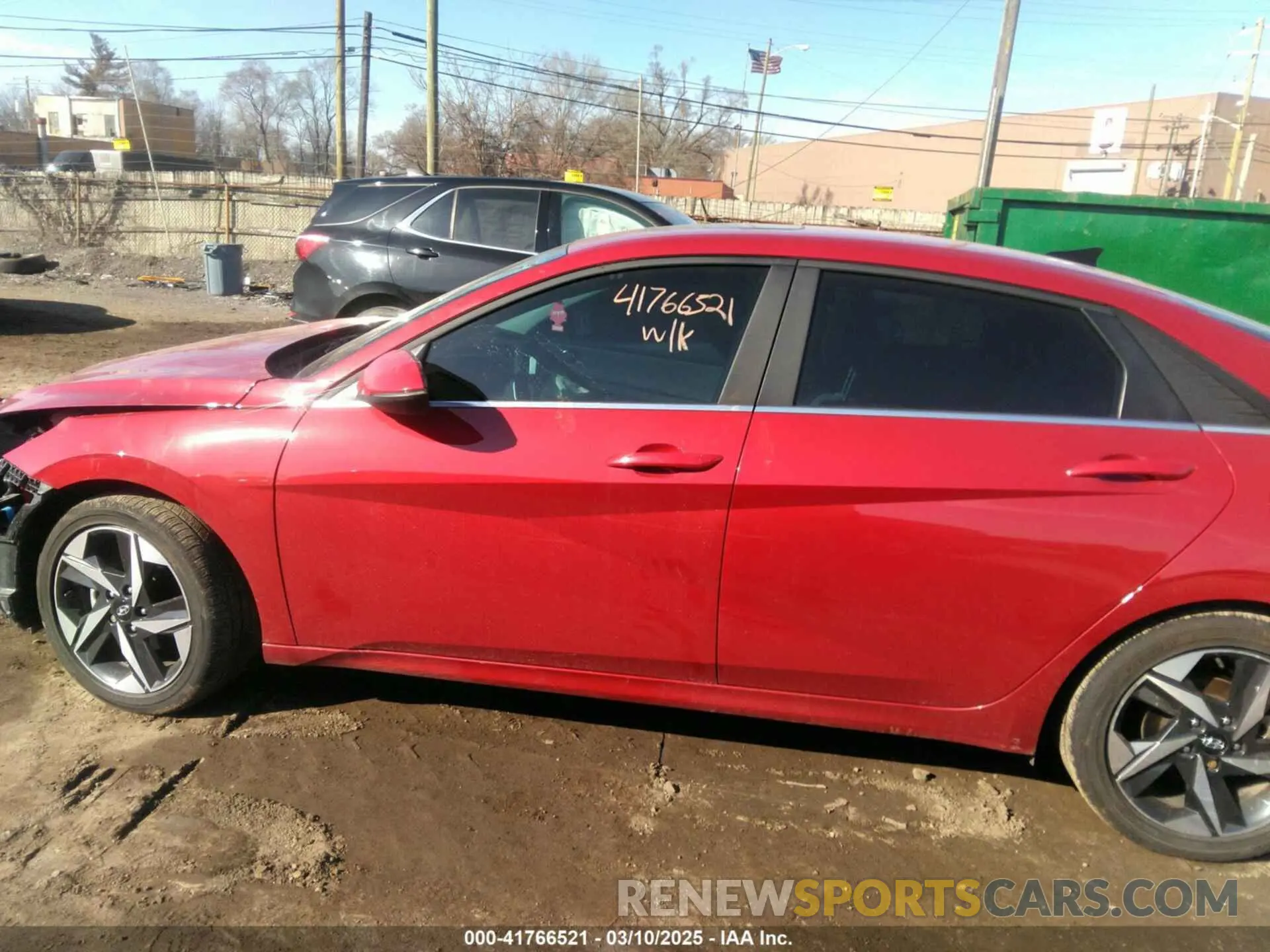 14 Photograph of a damaged car KMHLN4AJ1PU057528 HYUNDAI ELANTRA HYBRID 2023