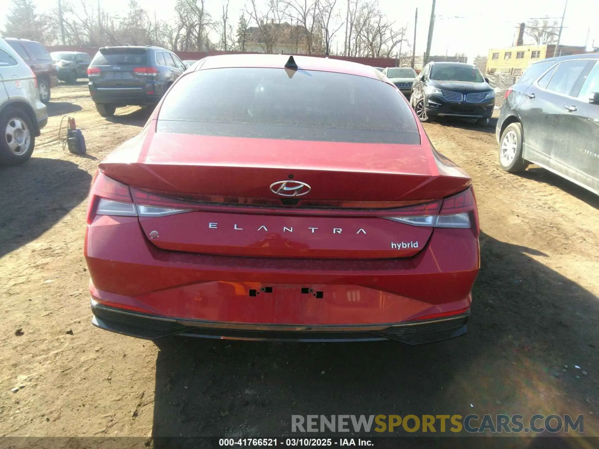 16 Photograph of a damaged car KMHLN4AJ1PU057528 HYUNDAI ELANTRA HYBRID 2023