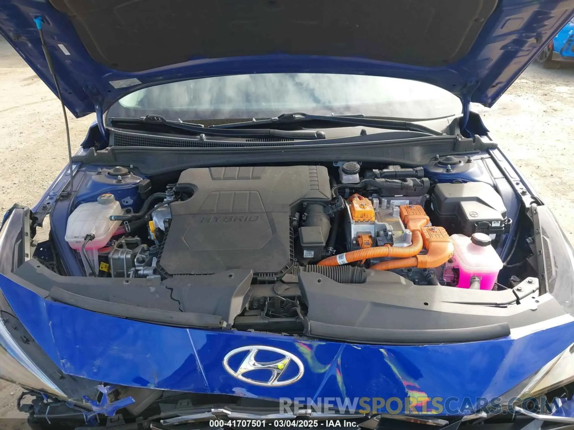 10 Photograph of a damaged car KMHLN4AJ2PU062253 HYUNDAI ELANTRA HYBRID 2023