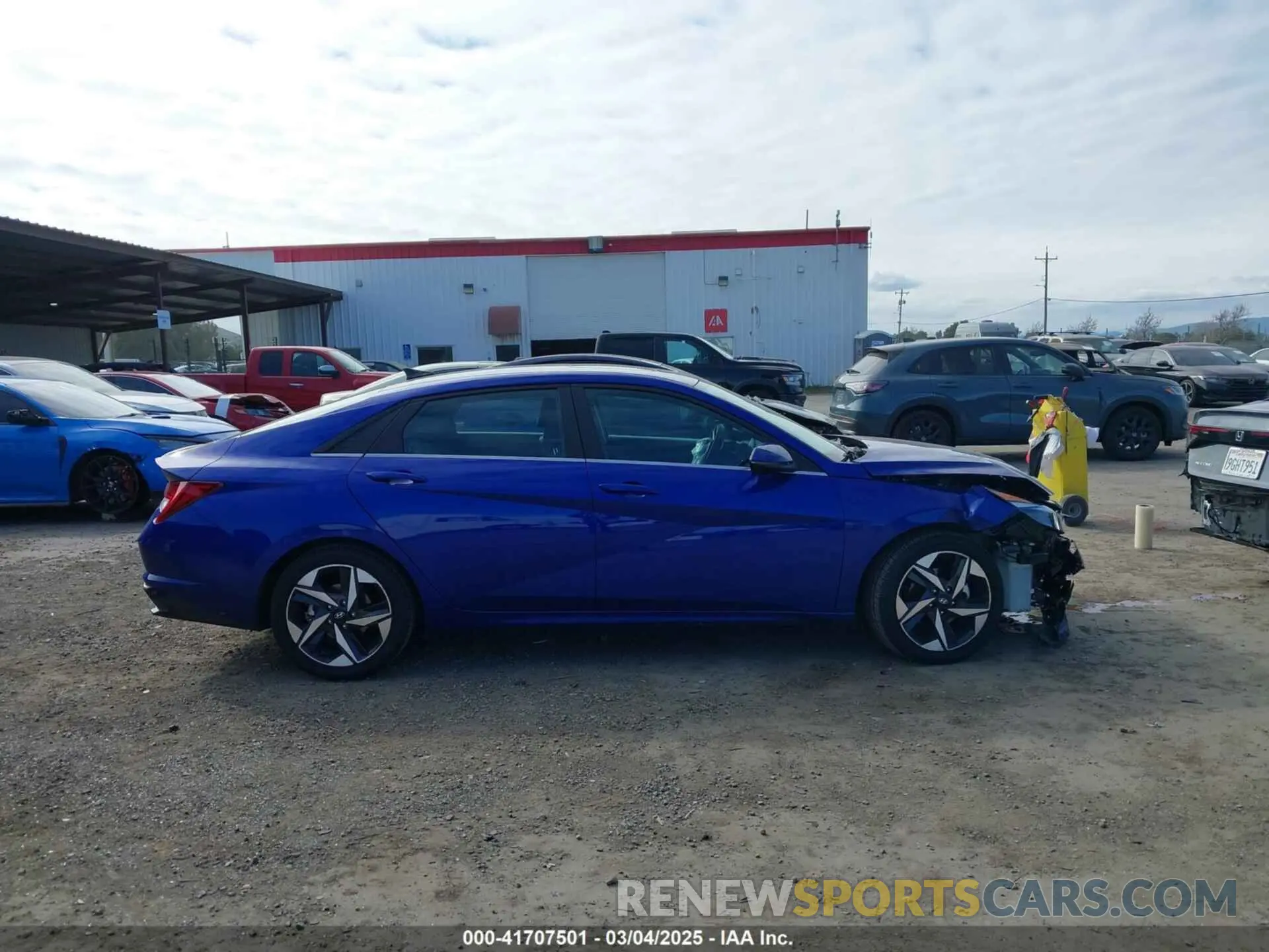 14 Photograph of a damaged car KMHLN4AJ2PU062253 HYUNDAI ELANTRA HYBRID 2023