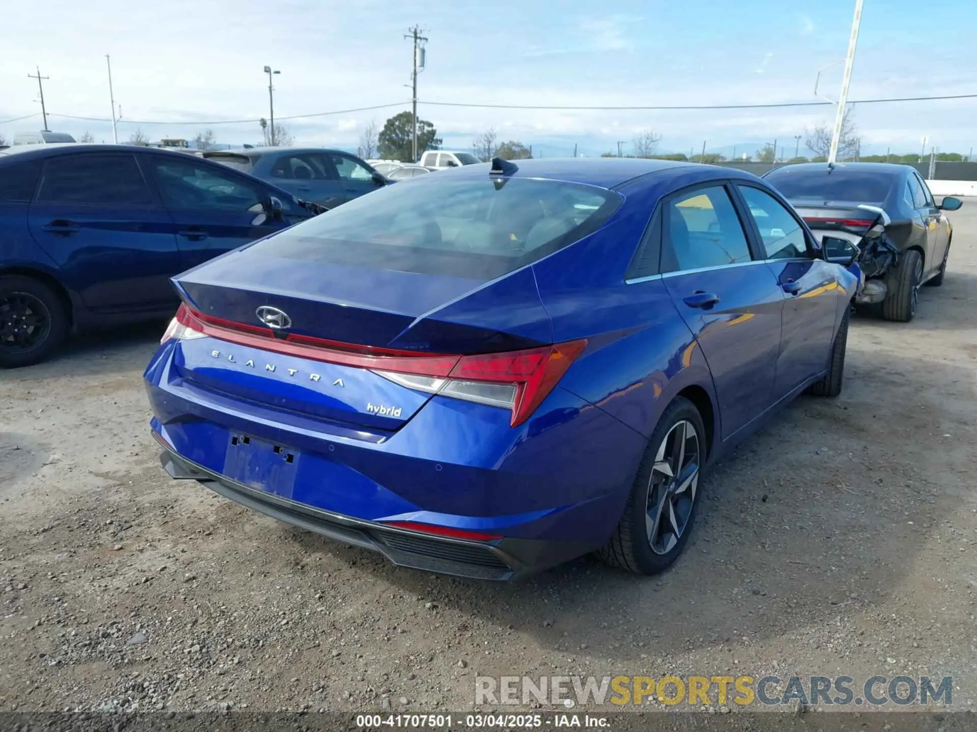 4 Photograph of a damaged car KMHLN4AJ2PU062253 HYUNDAI ELANTRA HYBRID 2023