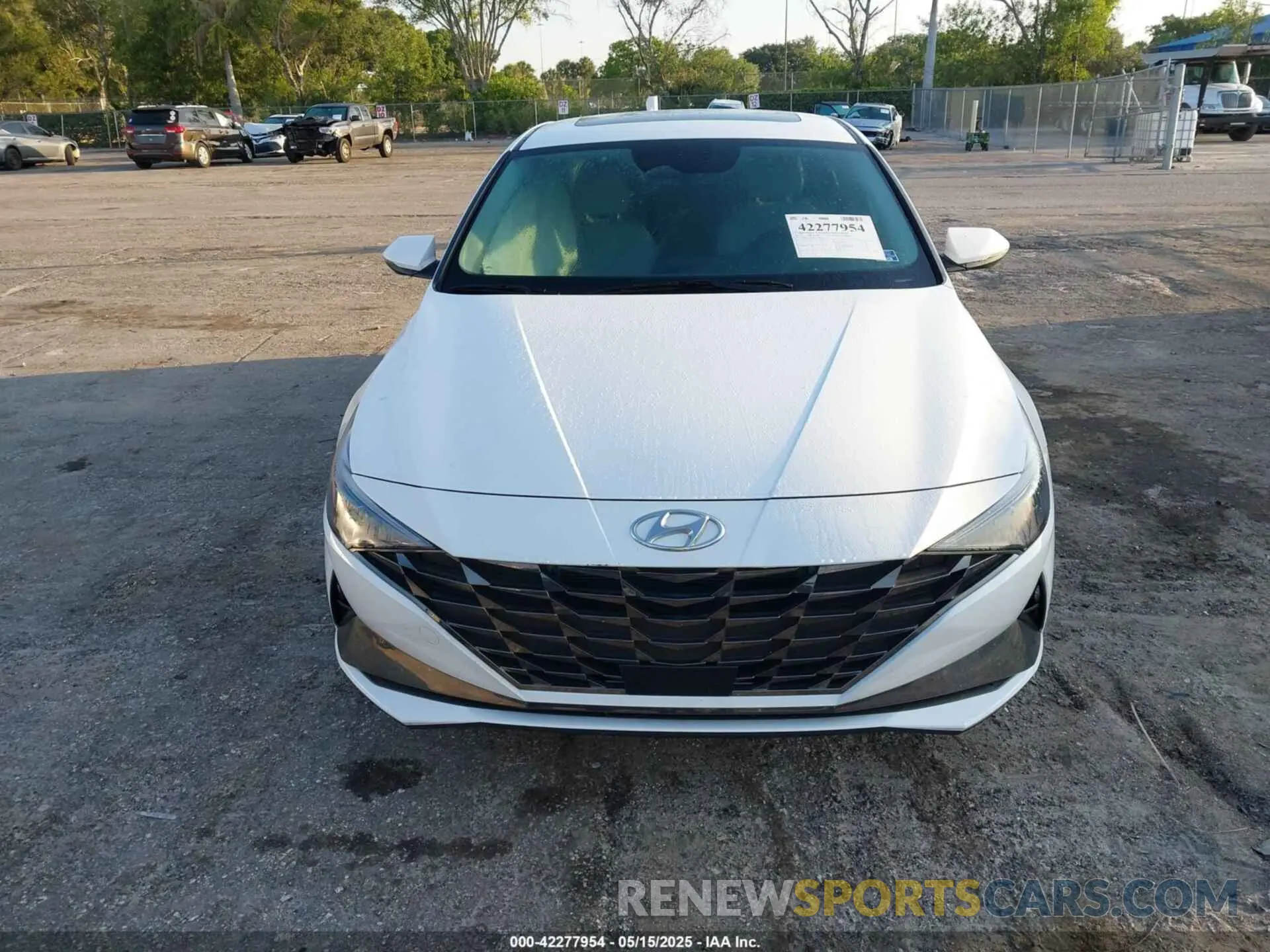 12 Photograph of a damaged car KMHLN4AJ2PU074306 HYUNDAI ELANTRA HYBRID 2023