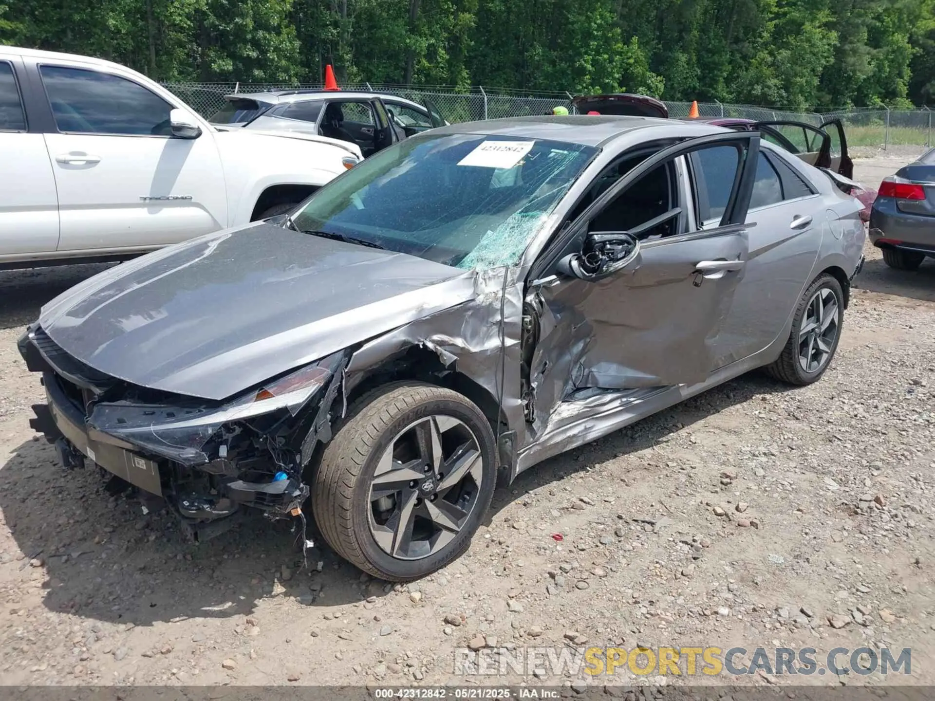 2 Photograph of a damaged car KMHLN4AJ2PU086259 HYUNDAI ELANTRA HYBRID 2023