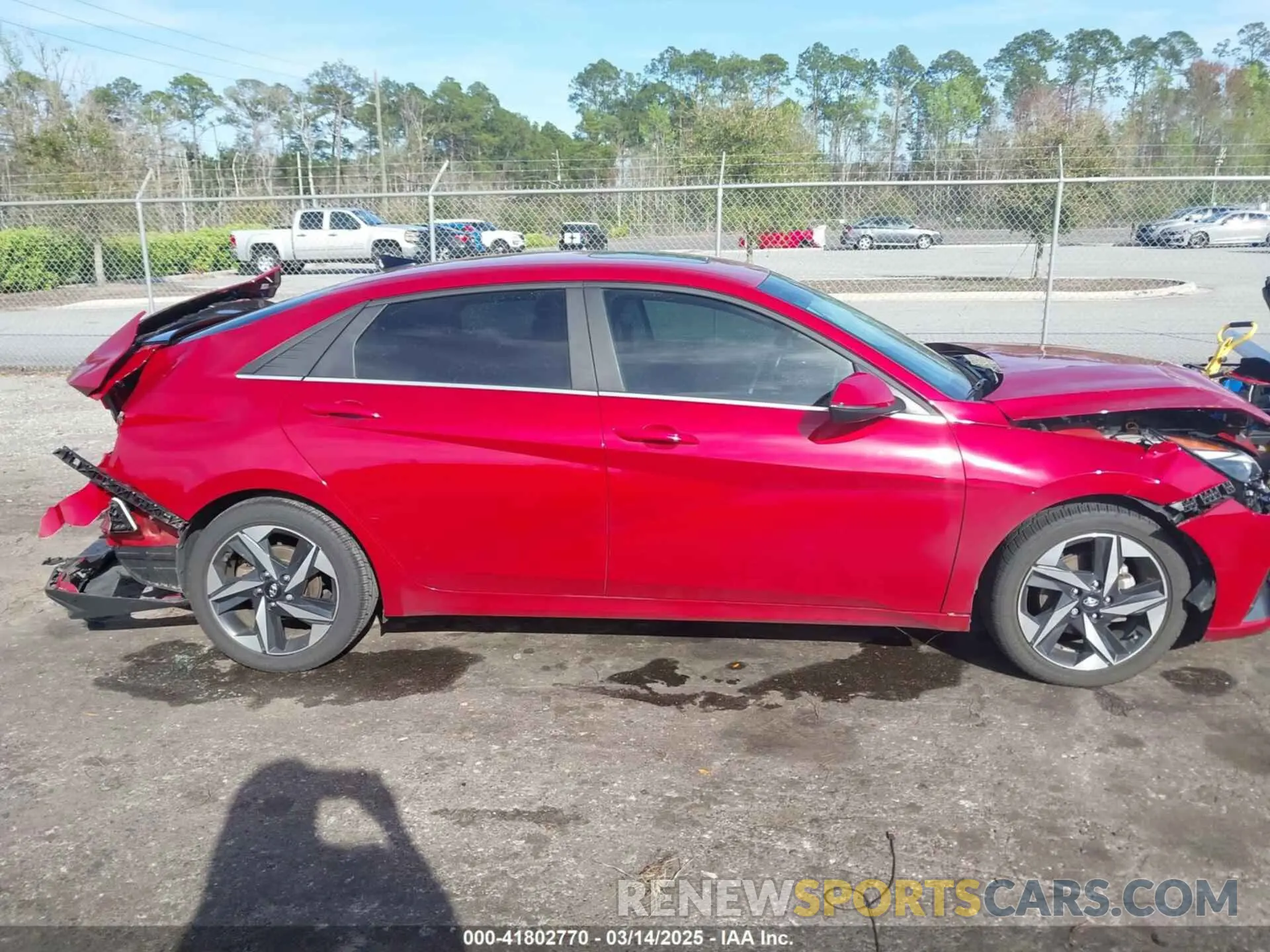 13 Photograph of a damaged car KMHLN4AJ3PU050791 HYUNDAI ELANTRA HYBRID 2023