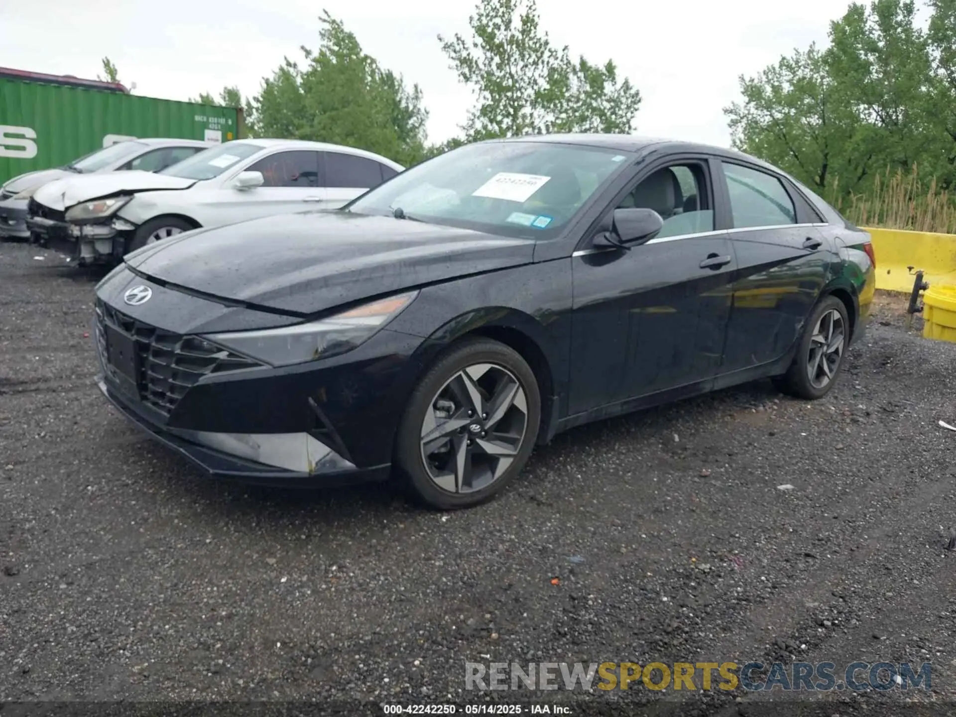 2 Photograph of a damaged car KMHLN4AJ3PU066926 HYUNDAI ELANTRA HYBRID 2023