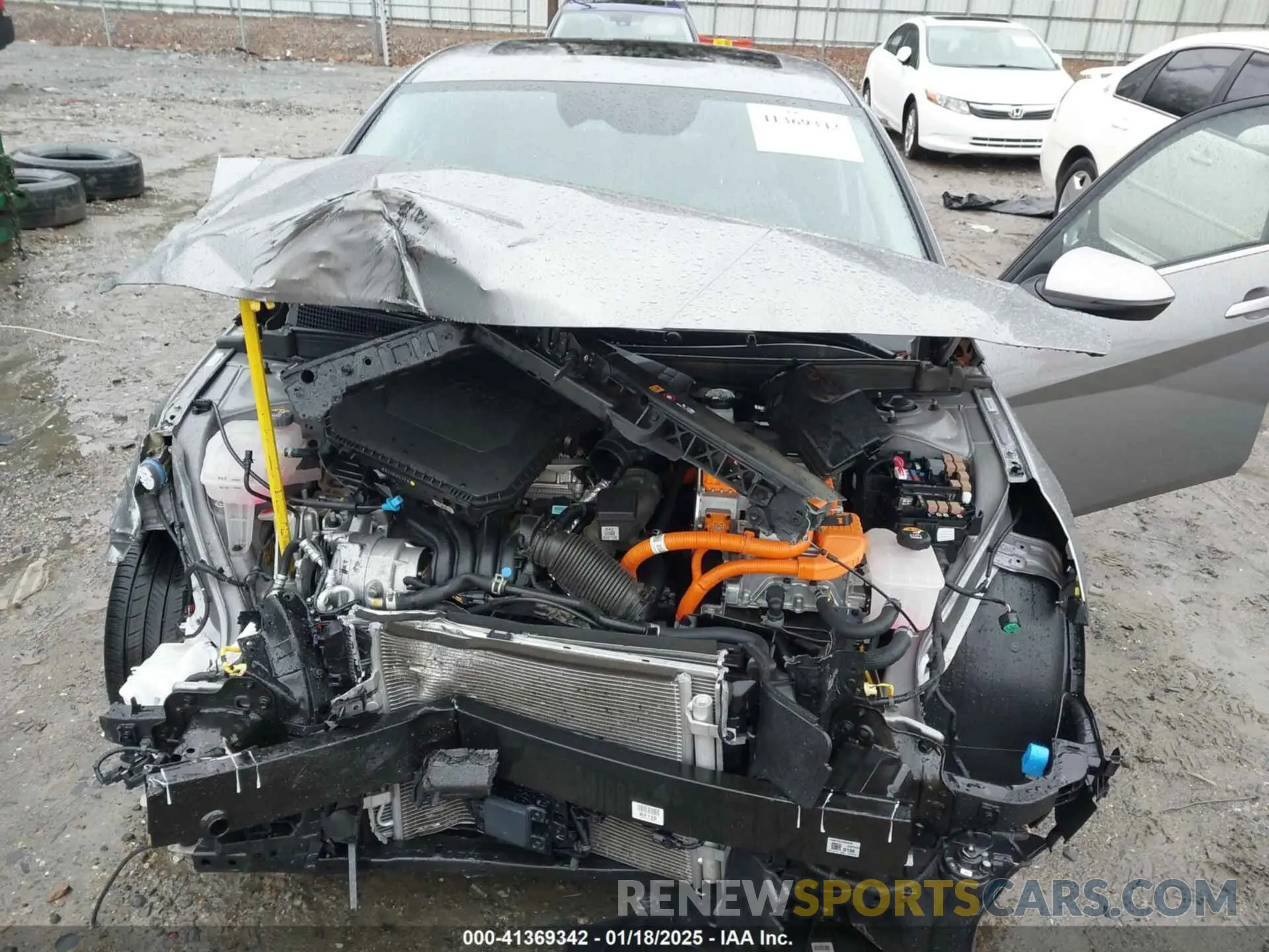 10 Photograph of a damaged car KMHLN4AJ3PU070846 HYUNDAI ELANTRA HYBRID 2023
