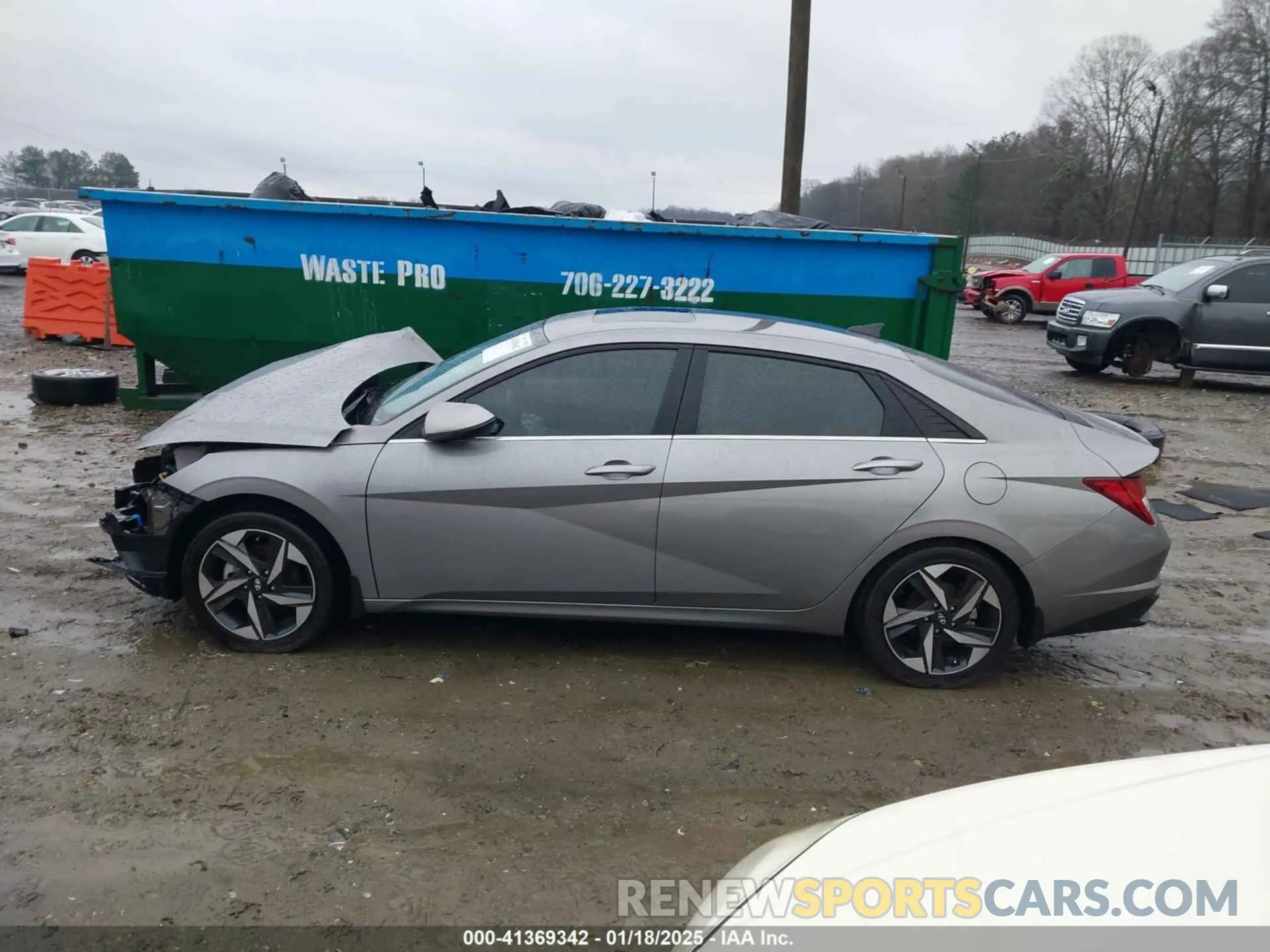 14 Photograph of a damaged car KMHLN4AJ3PU070846 HYUNDAI ELANTRA HYBRID 2023
