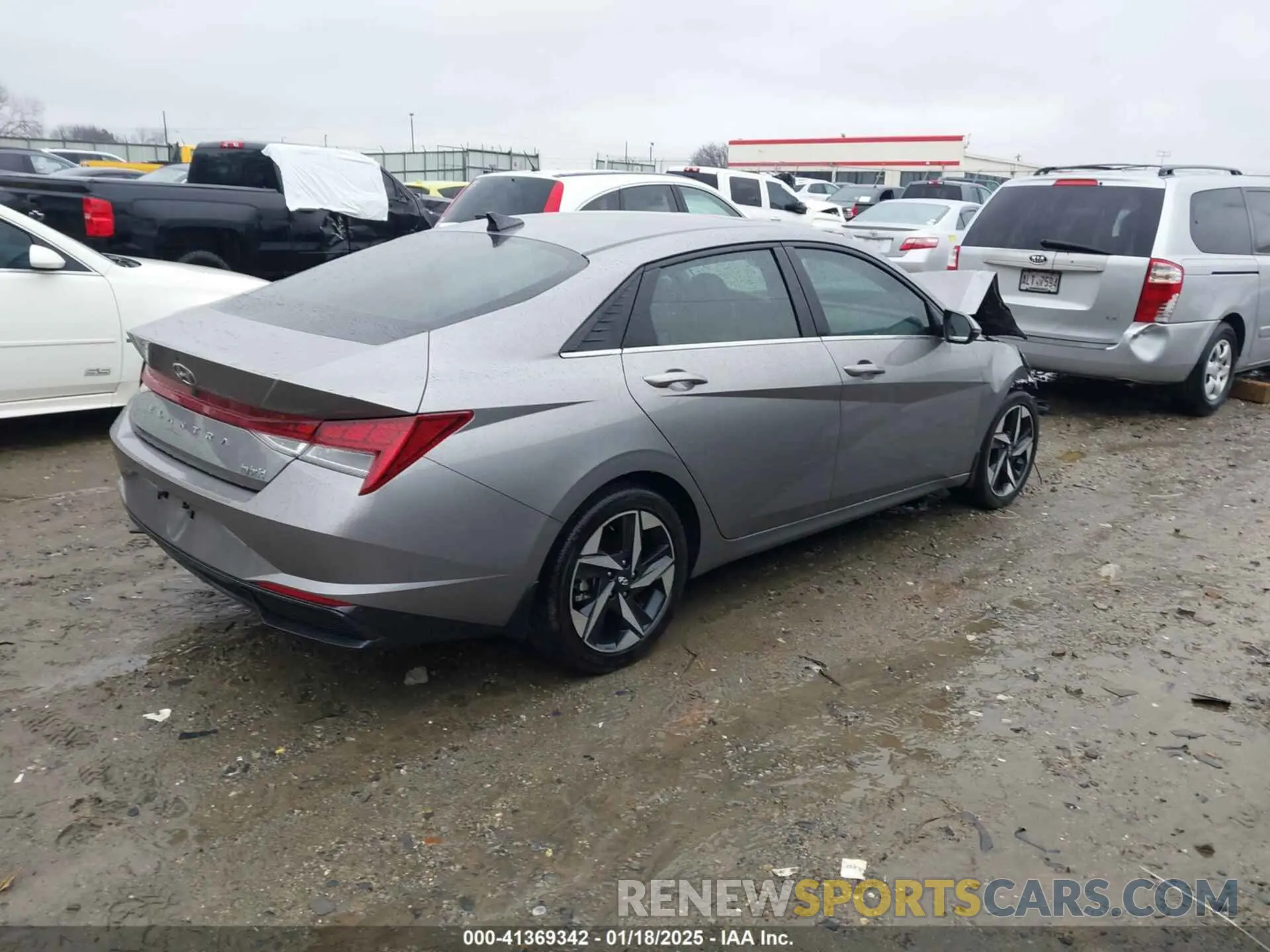 4 Photograph of a damaged car KMHLN4AJ3PU070846 HYUNDAI ELANTRA HYBRID 2023