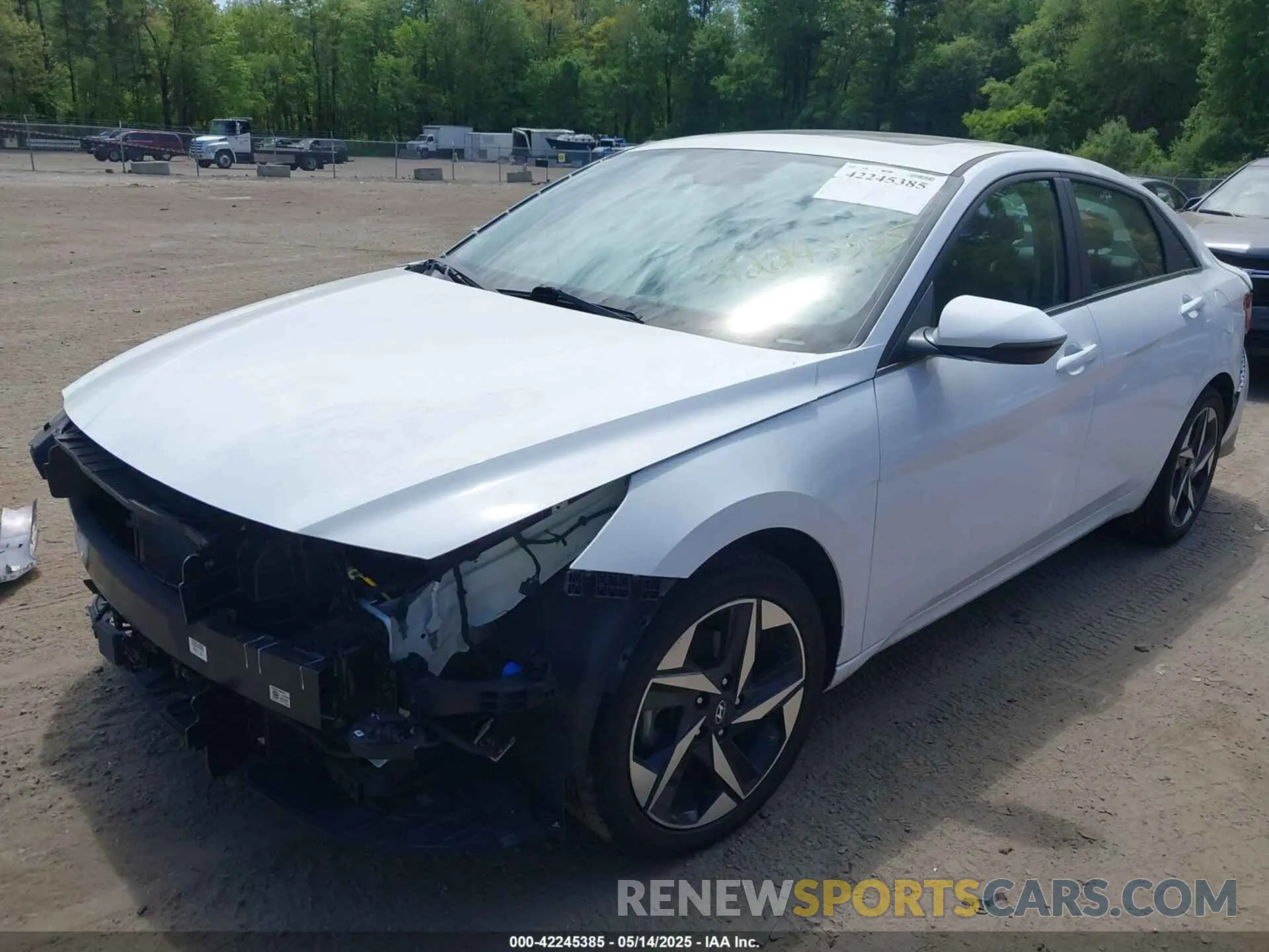 2 Photograph of a damaged car KMHLN4AJ4PU036558 HYUNDAI ELANTRA HYBRID 2023