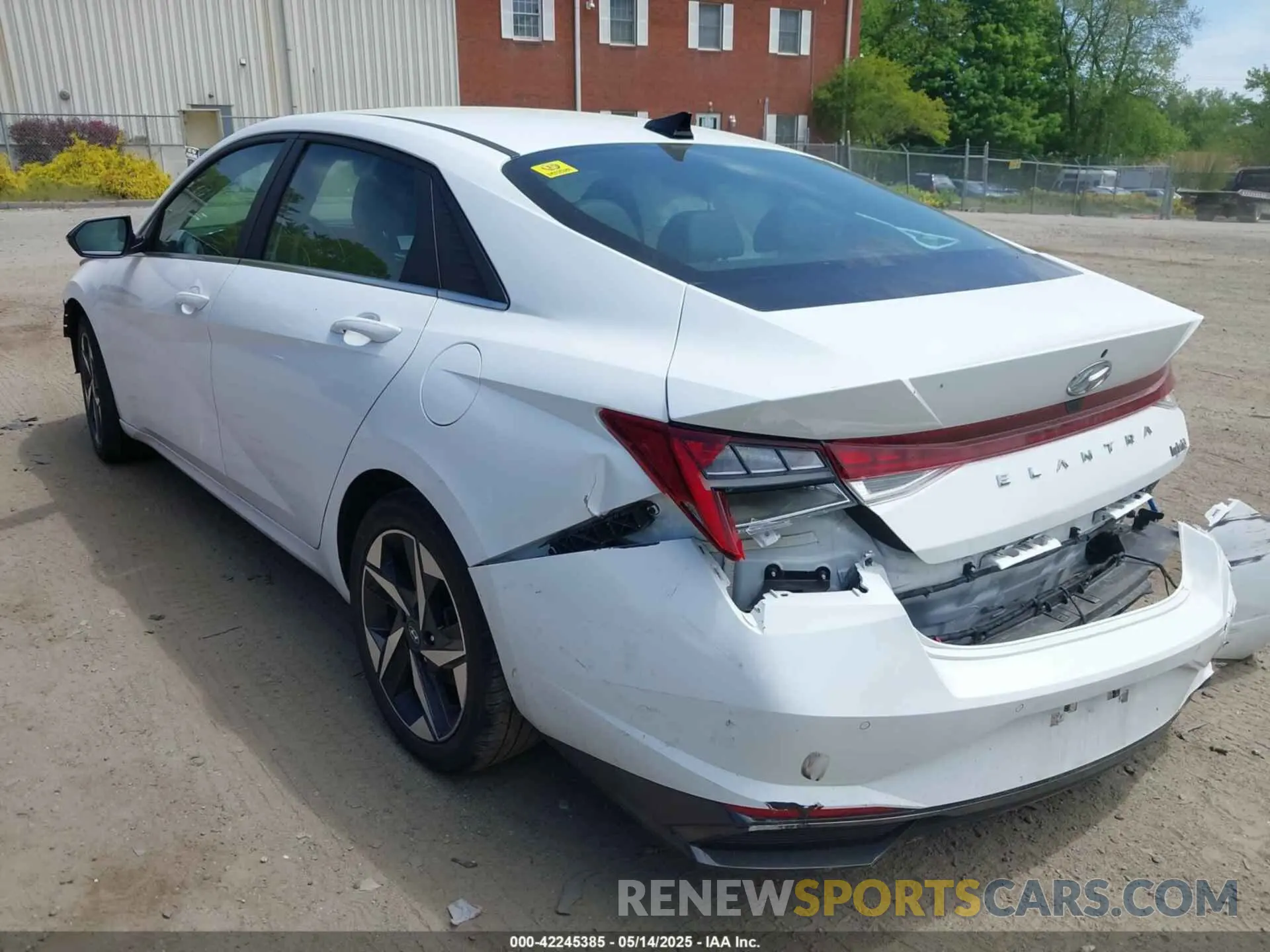 3 Photograph of a damaged car KMHLN4AJ4PU036558 HYUNDAI ELANTRA HYBRID 2023