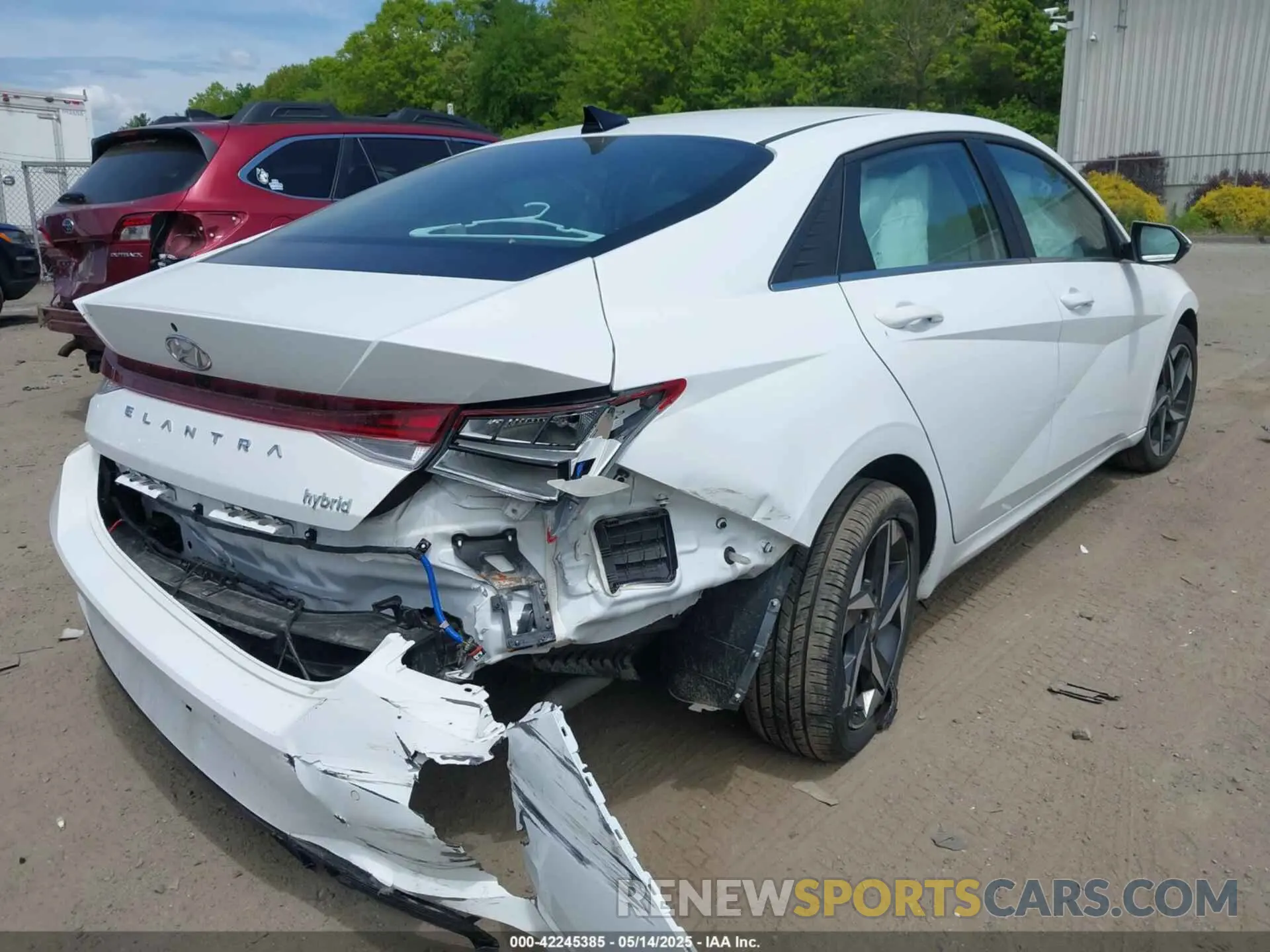 4 Photograph of a damaged car KMHLN4AJ4PU036558 HYUNDAI ELANTRA HYBRID 2023