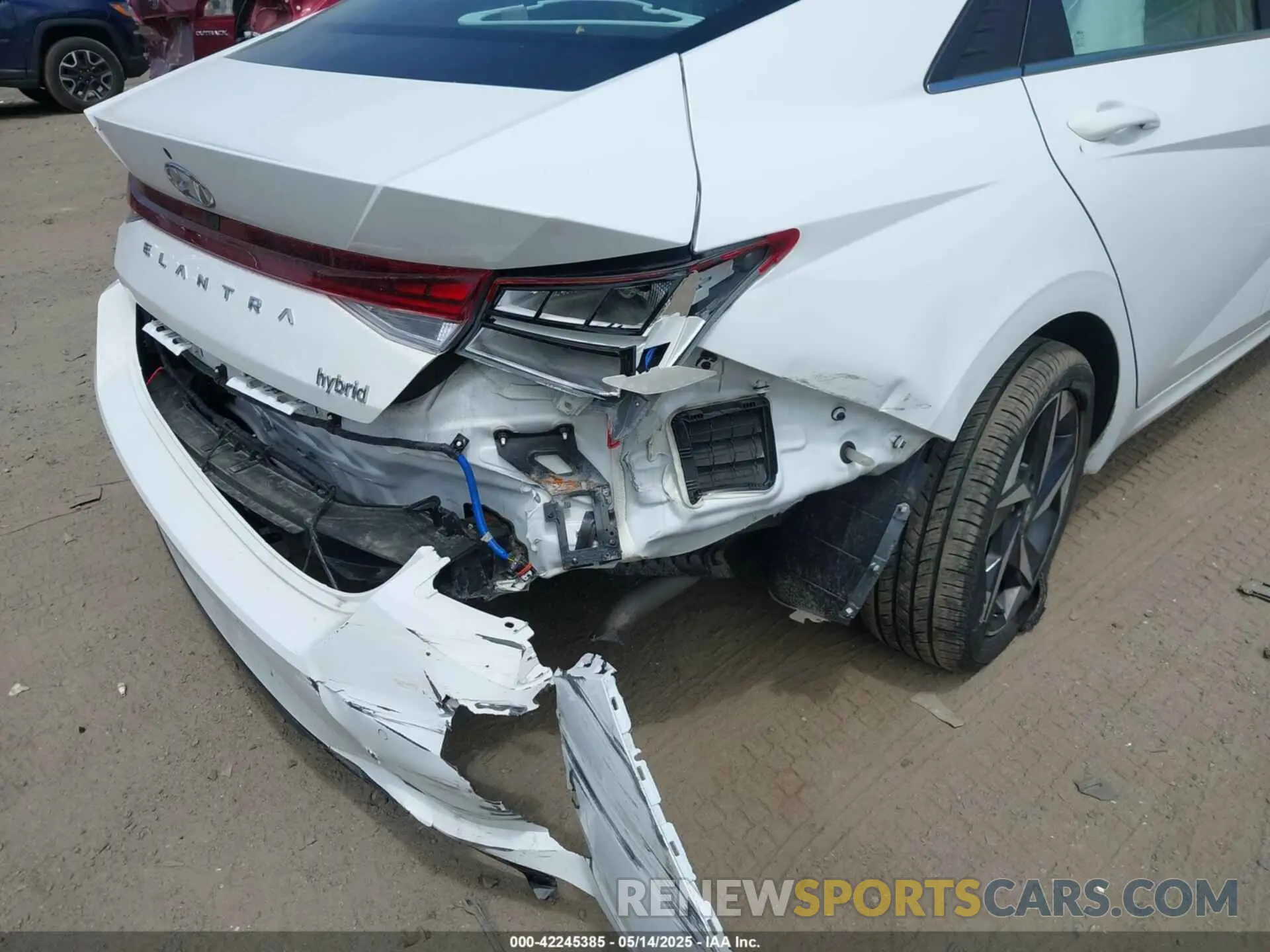 6 Photograph of a damaged car KMHLN4AJ4PU036558 HYUNDAI ELANTRA HYBRID 2023