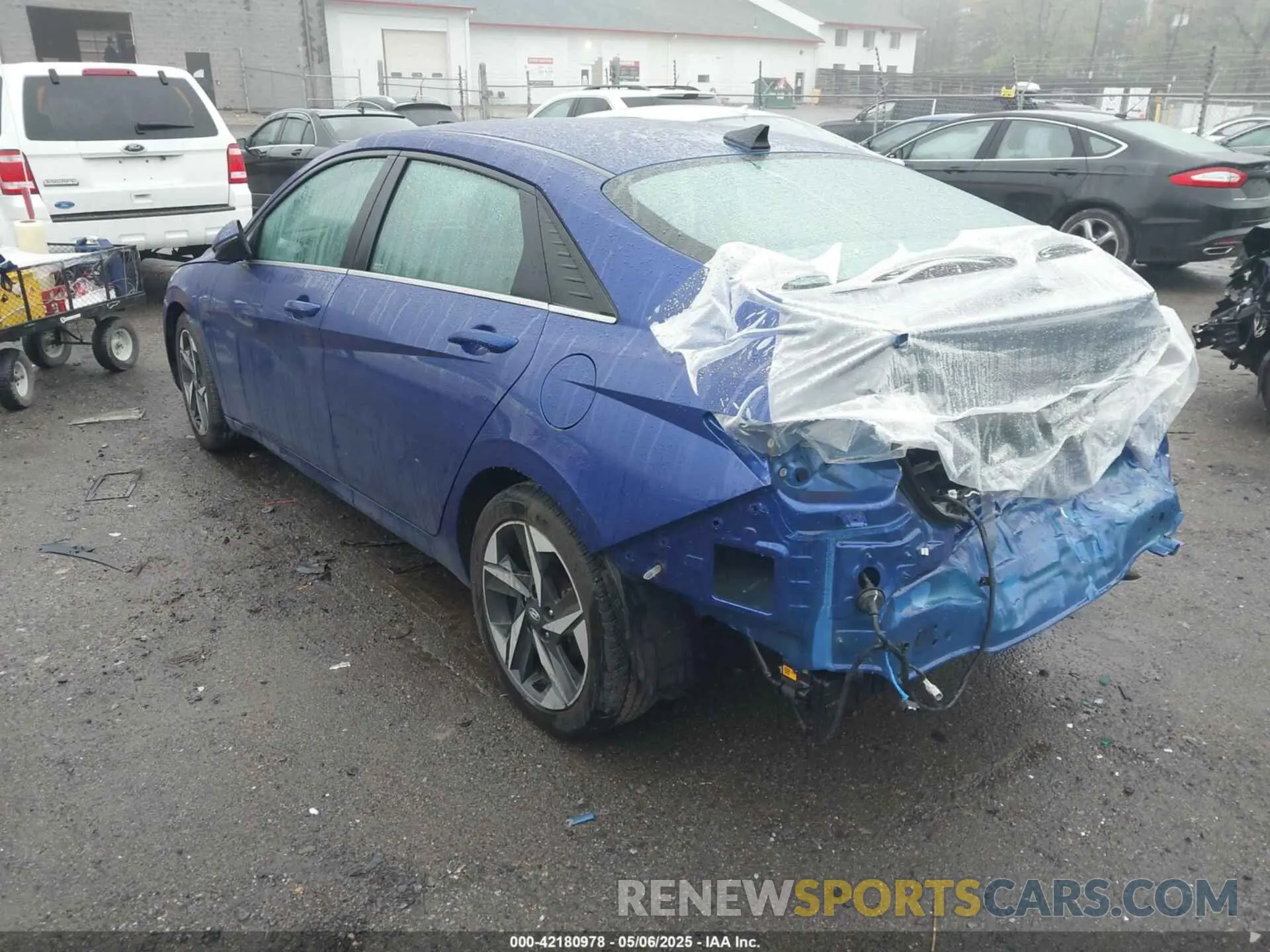 14 Photograph of a damaged car KMHLN4AJ4PU046331 HYUNDAI ELANTRA HYBRID 2023