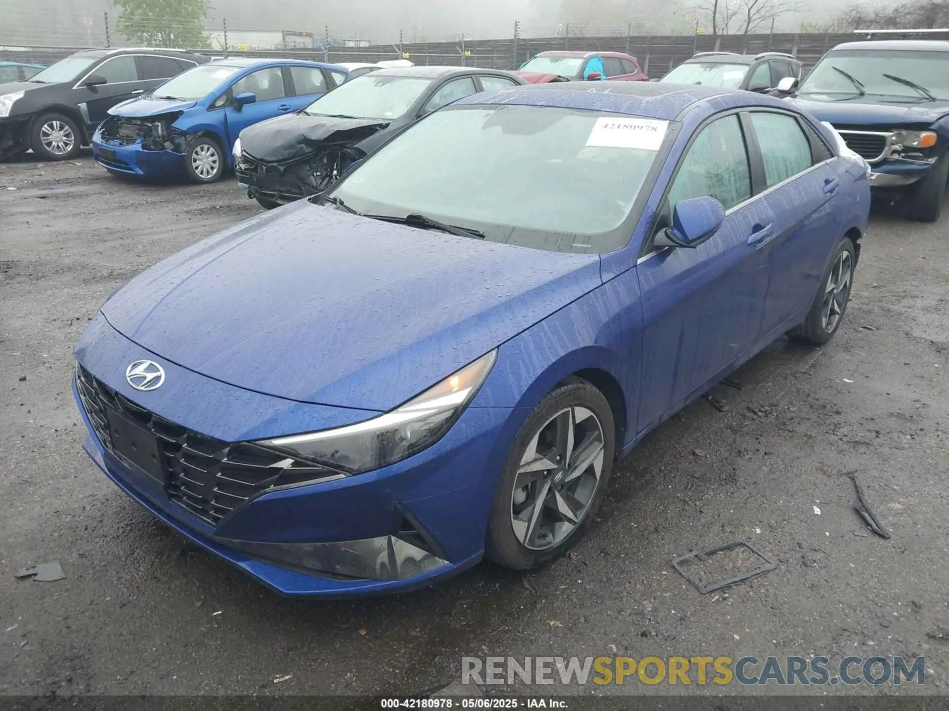 2 Photograph of a damaged car KMHLN4AJ4PU046331 HYUNDAI ELANTRA HYBRID 2023