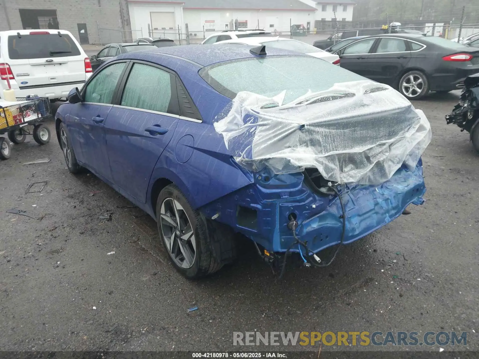 3 Photograph of a damaged car KMHLN4AJ4PU046331 HYUNDAI ELANTRA HYBRID 2023