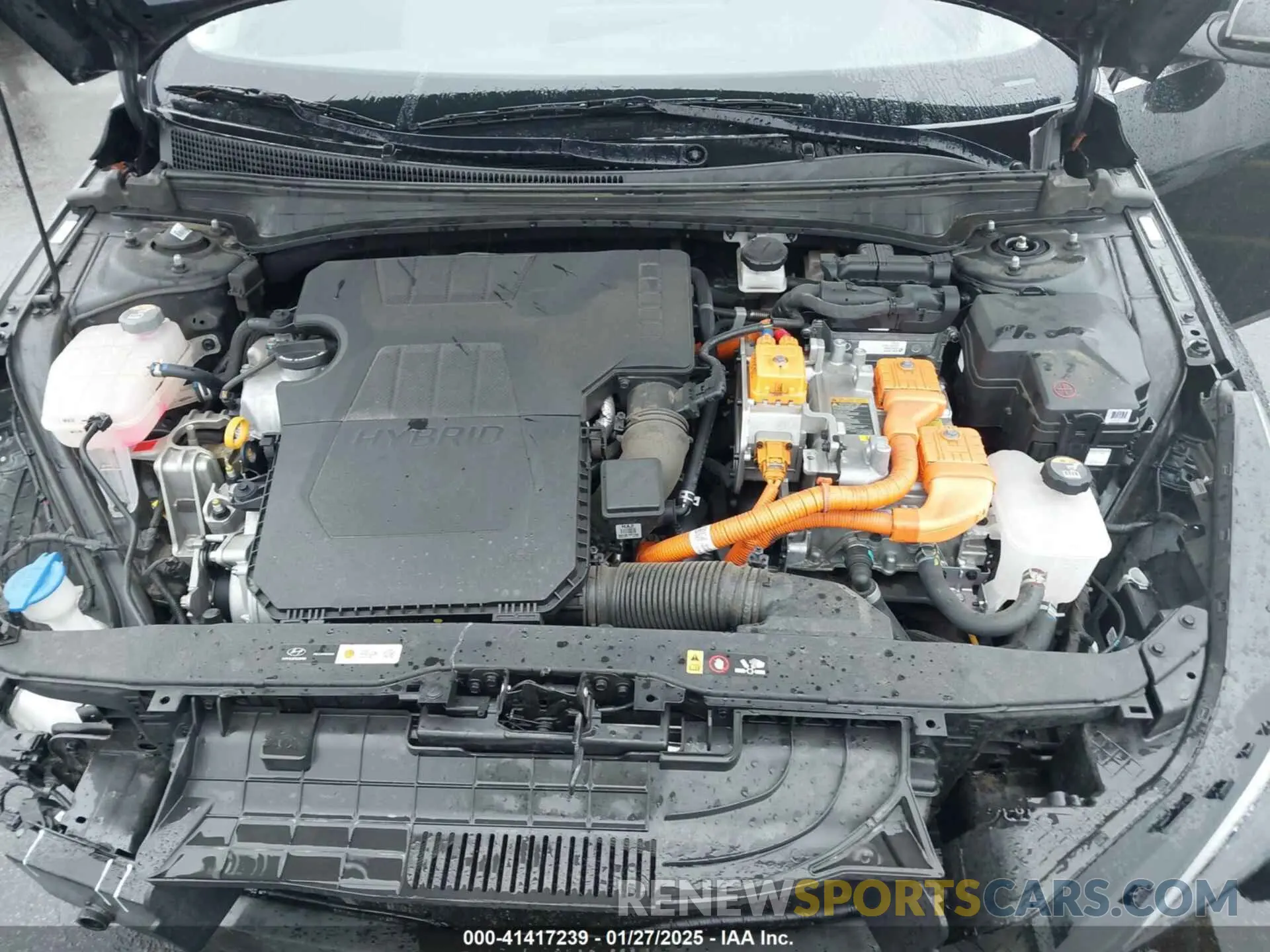 10 Photograph of a damaged car KMHLN4AJ4PU050654 HYUNDAI ELANTRA HYBRID 2023