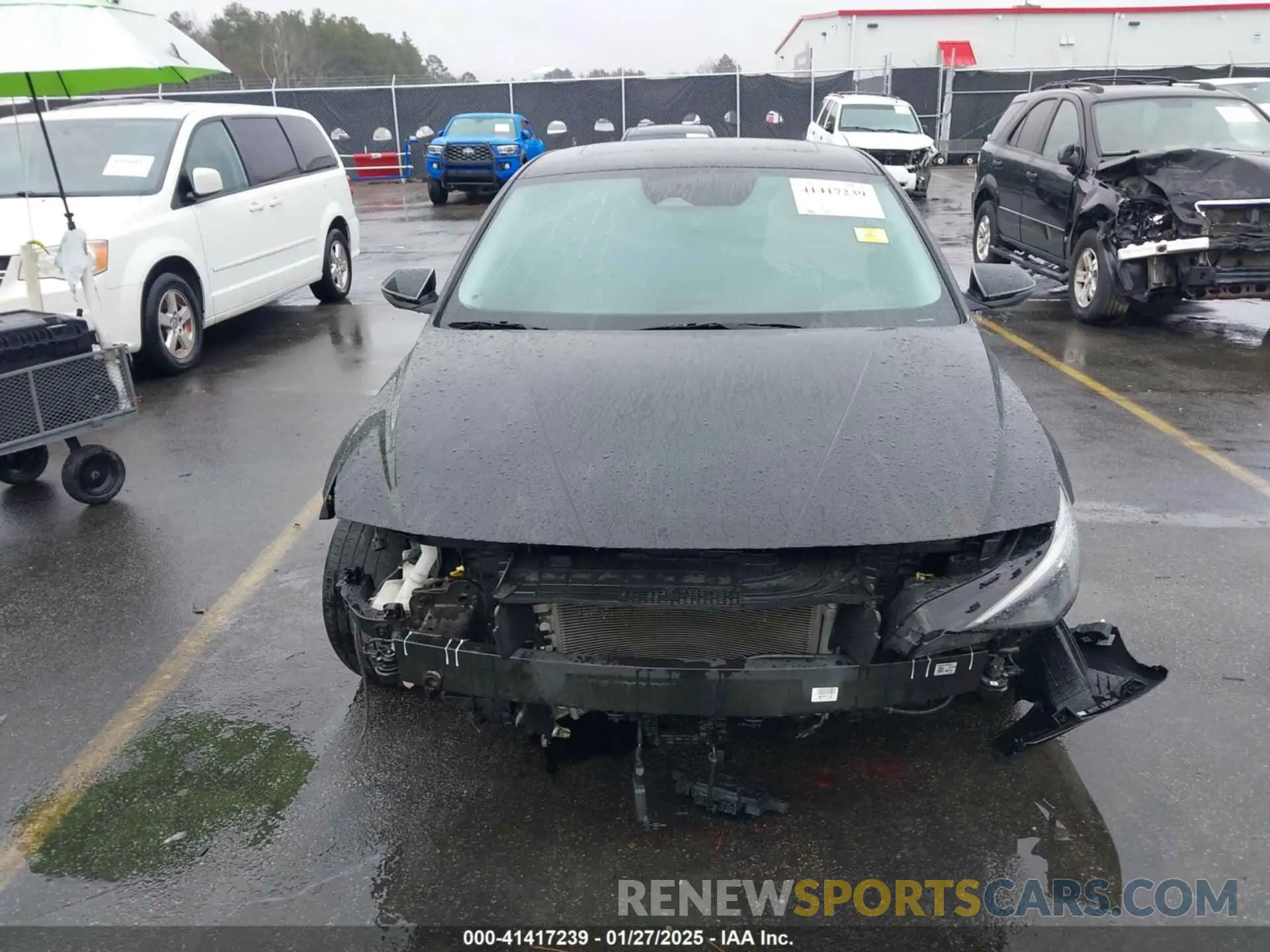 13 Photograph of a damaged car KMHLN4AJ4PU050654 HYUNDAI ELANTRA HYBRID 2023