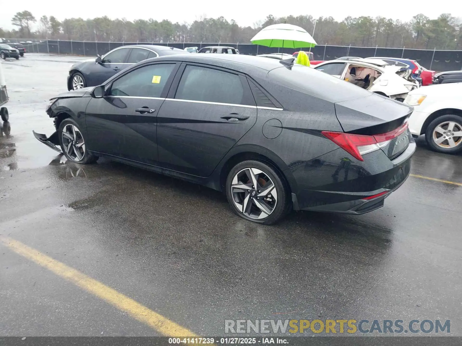 3 Photograph of a damaged car KMHLN4AJ4PU050654 HYUNDAI ELANTRA HYBRID 2023