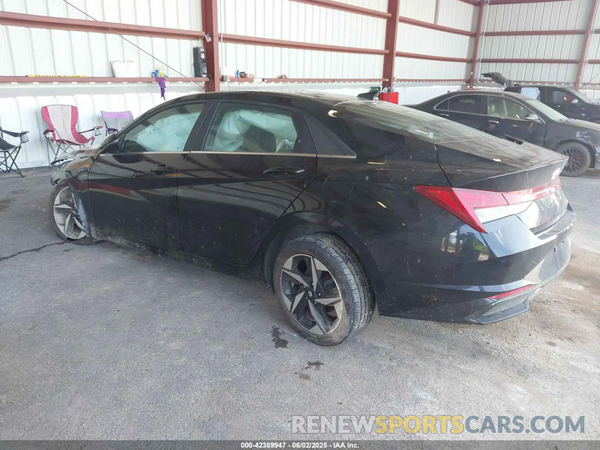 3 Photograph of a damaged car KMHLN4AJ4PU052338 HYUNDAI ELANTRA HYBRID 2023