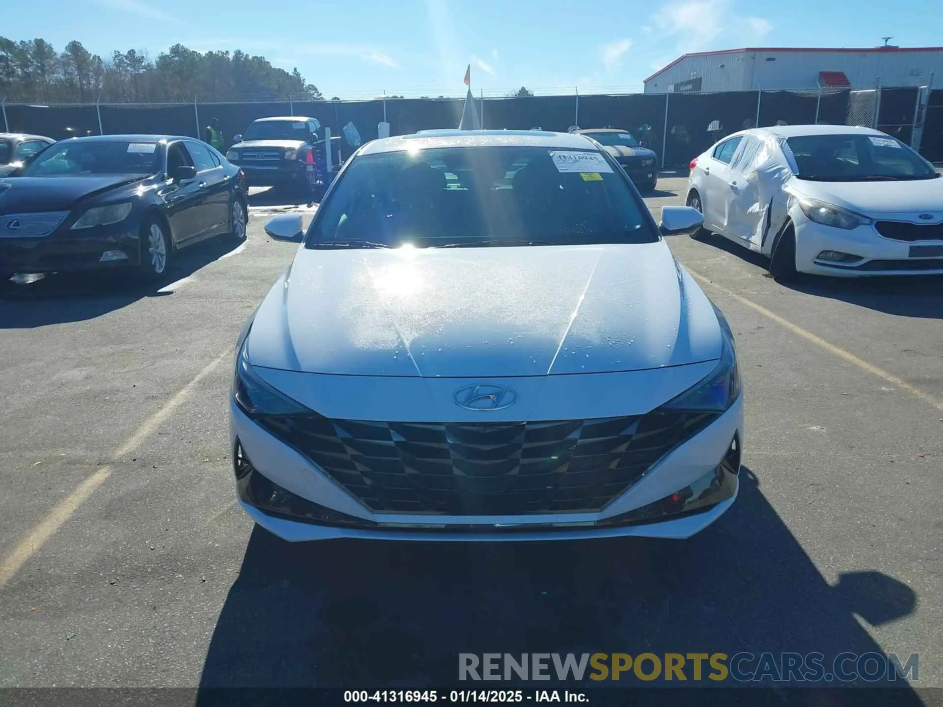 13 Photograph of a damaged car KMHLN4AJ4PU055255 HYUNDAI ELANTRA HYBRID 2023