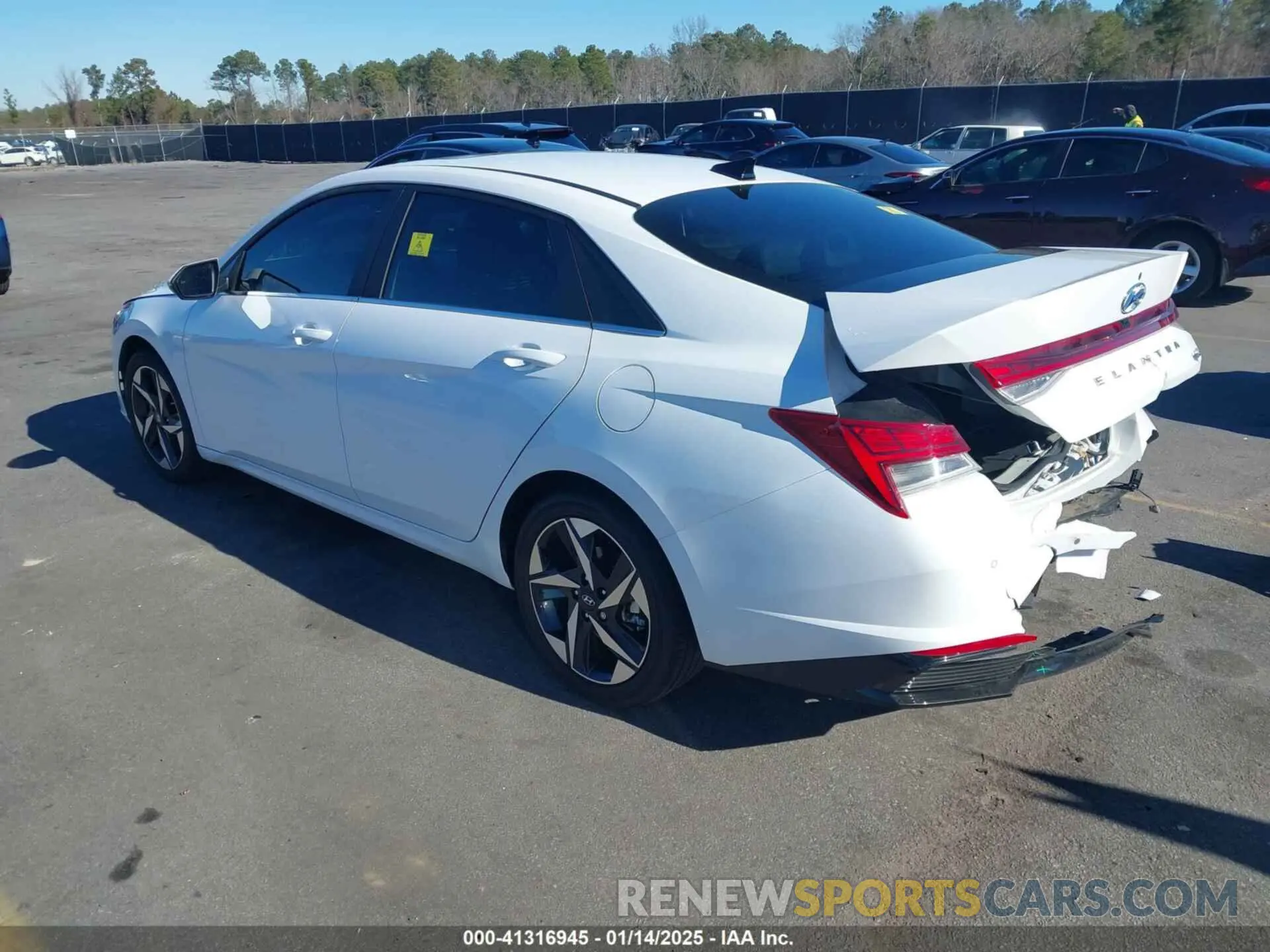 3 Photograph of a damaged car KMHLN4AJ4PU055255 HYUNDAI ELANTRA HYBRID 2023