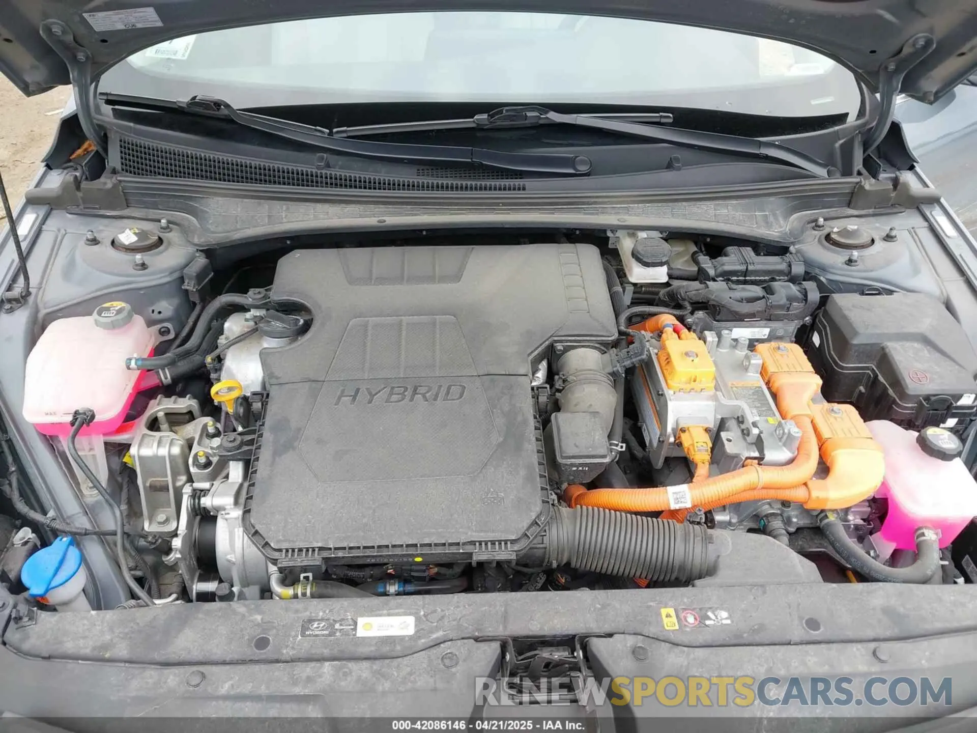 10 Photograph of a damaged car KMHLN4AJ5PU048153 HYUNDAI ELANTRA HYBRID 2023