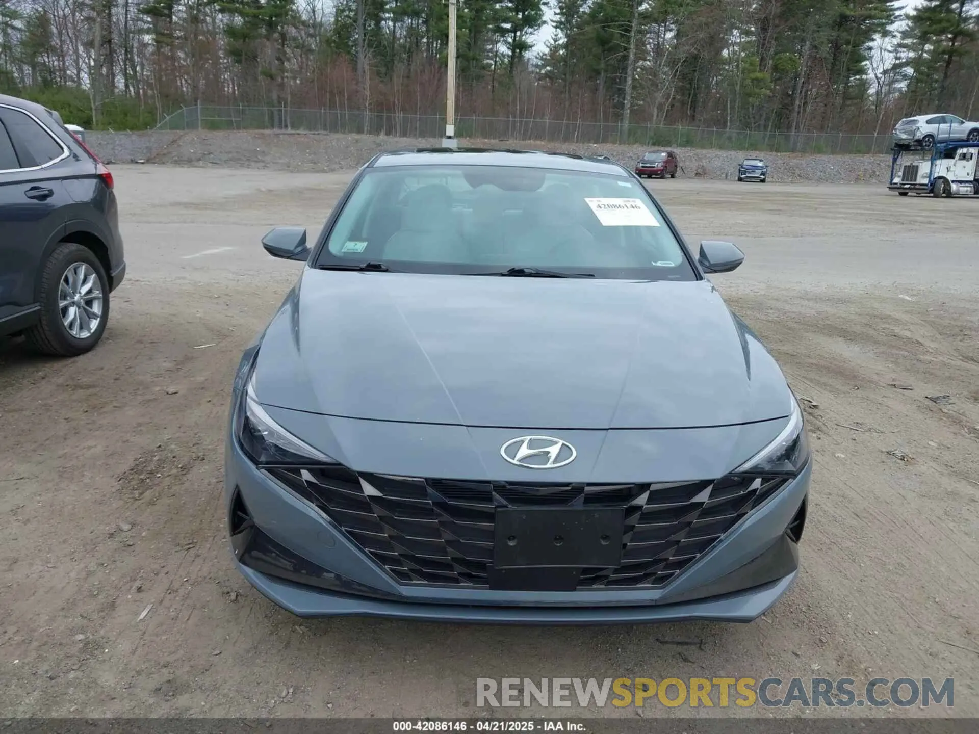12 Photograph of a damaged car KMHLN4AJ5PU048153 HYUNDAI ELANTRA HYBRID 2023