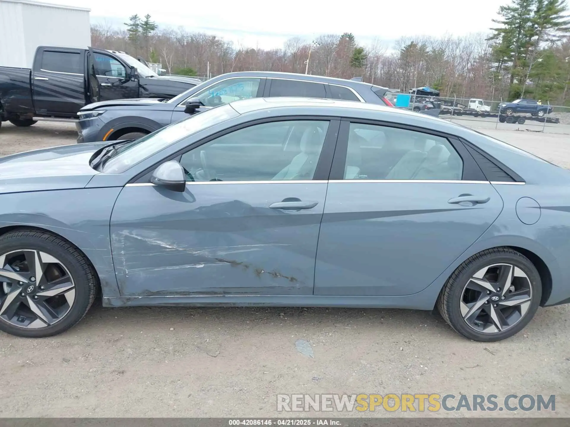 14 Photograph of a damaged car KMHLN4AJ5PU048153 HYUNDAI ELANTRA HYBRID 2023