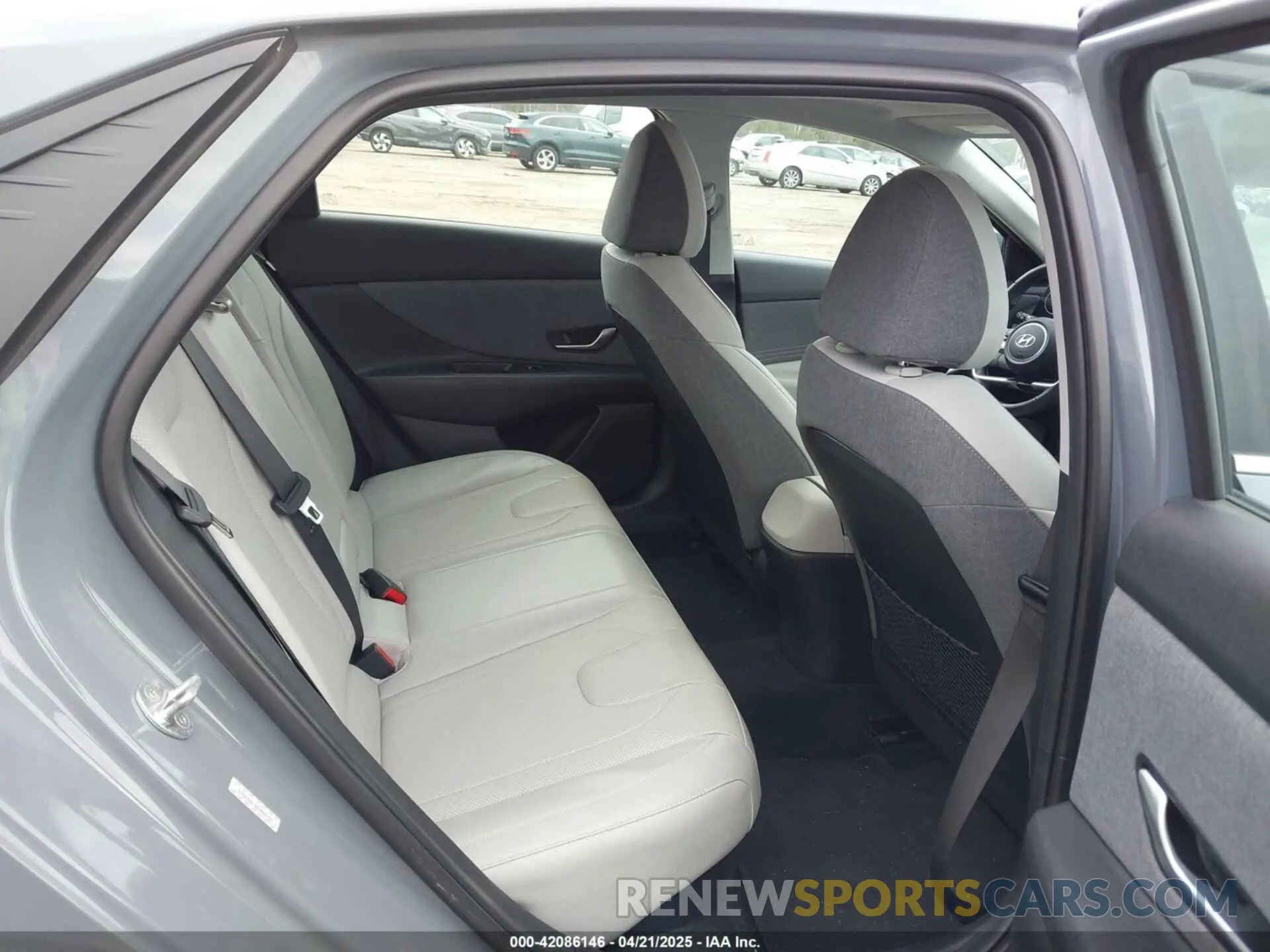 8 Photograph of a damaged car KMHLN4AJ5PU048153 HYUNDAI ELANTRA HYBRID 2023