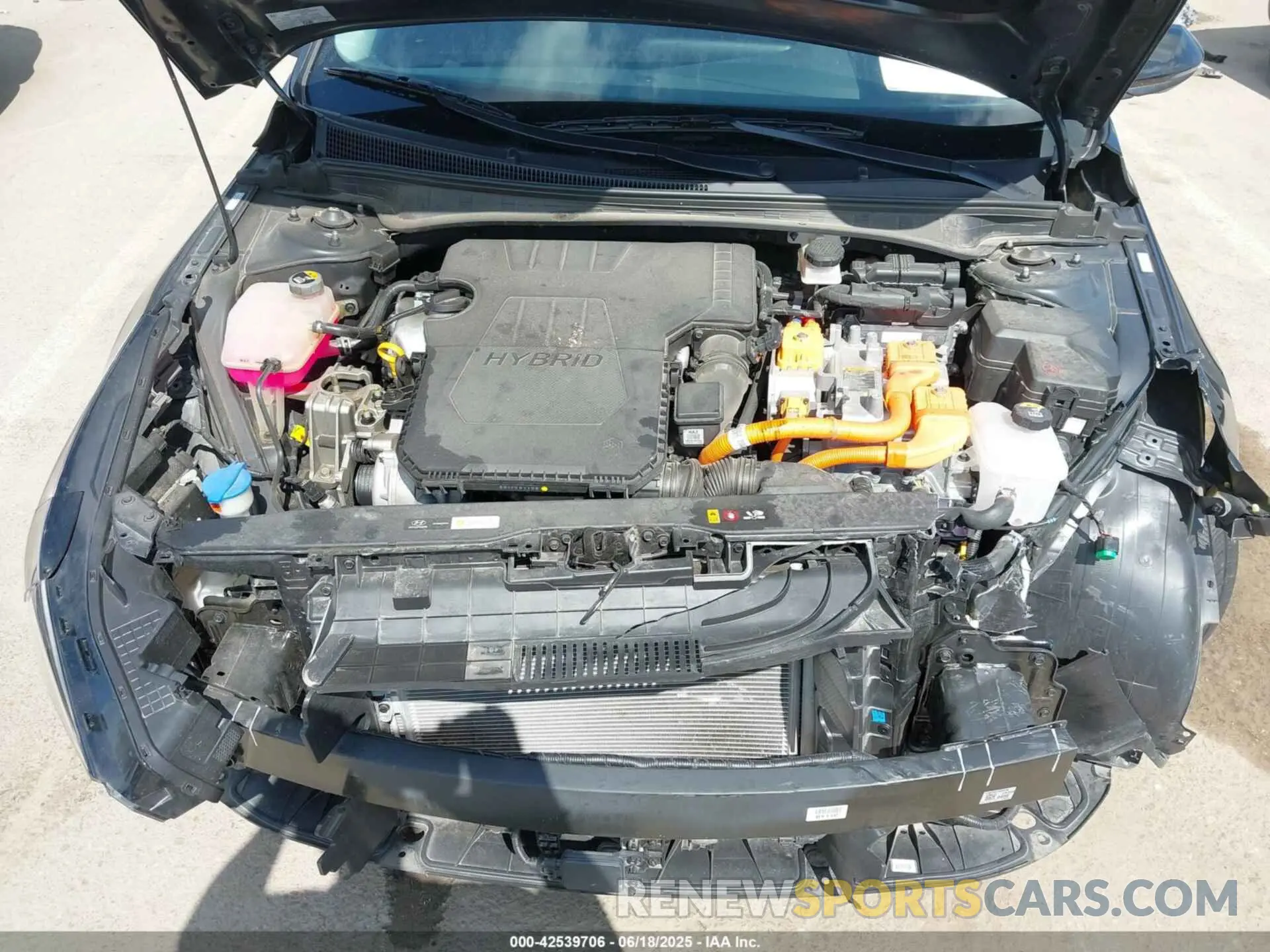 10 Photograph of a damaged car KMHLN4AJ5PU061517 HYUNDAI ELANTRA HYBRID 2023