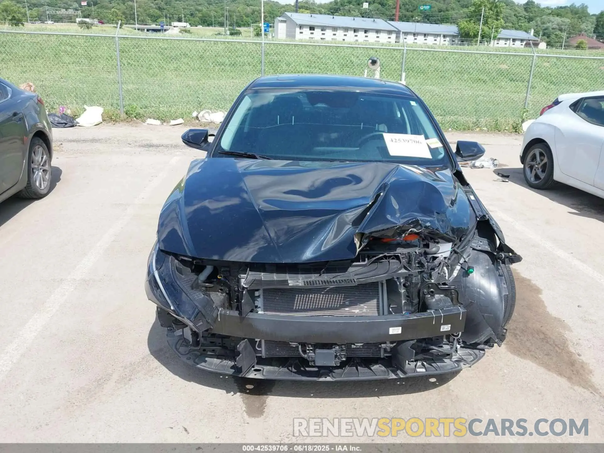 12 Photograph of a damaged car KMHLN4AJ5PU061517 HYUNDAI ELANTRA HYBRID 2023