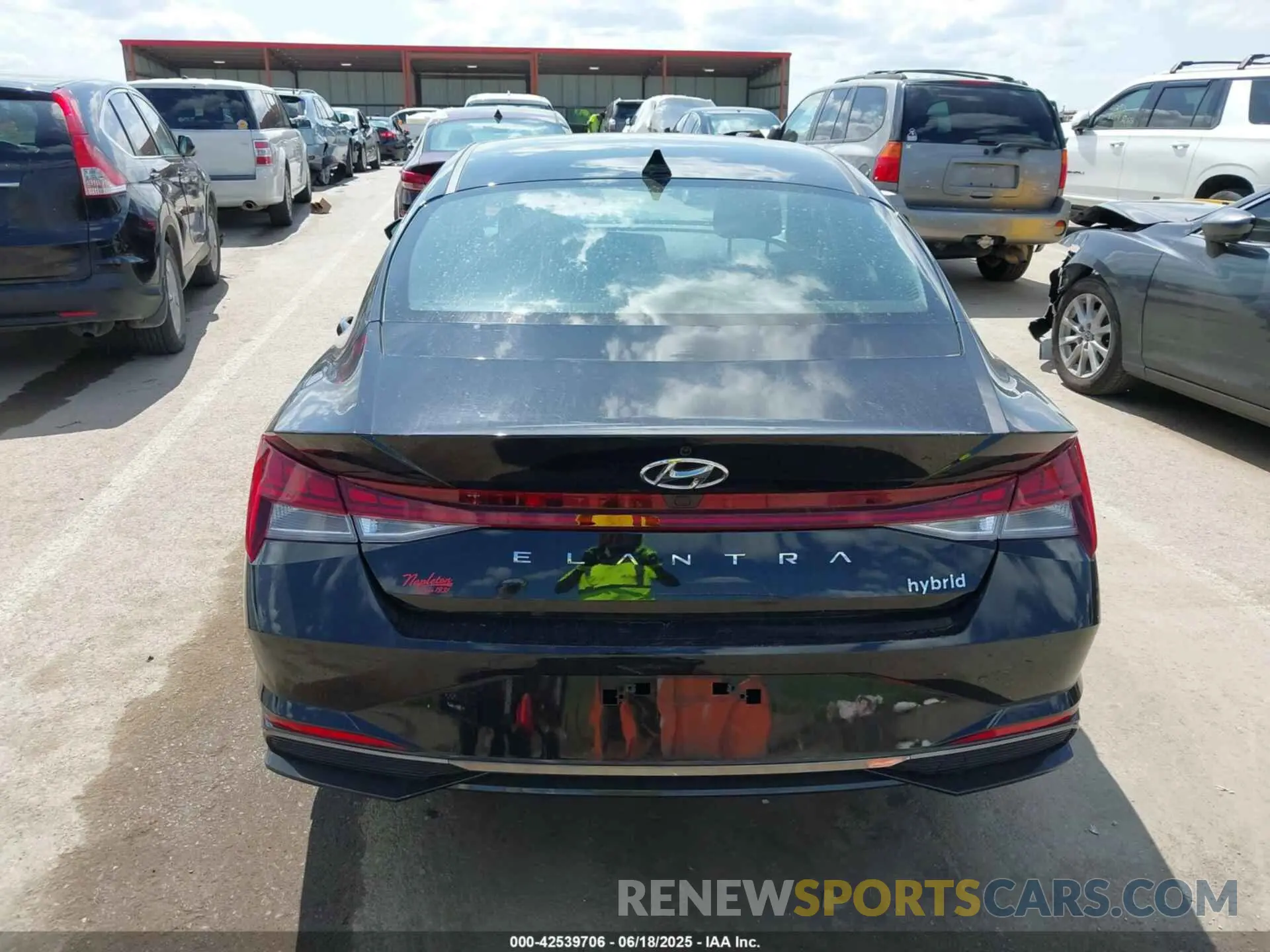 16 Photograph of a damaged car KMHLN4AJ5PU061517 HYUNDAI ELANTRA HYBRID 2023