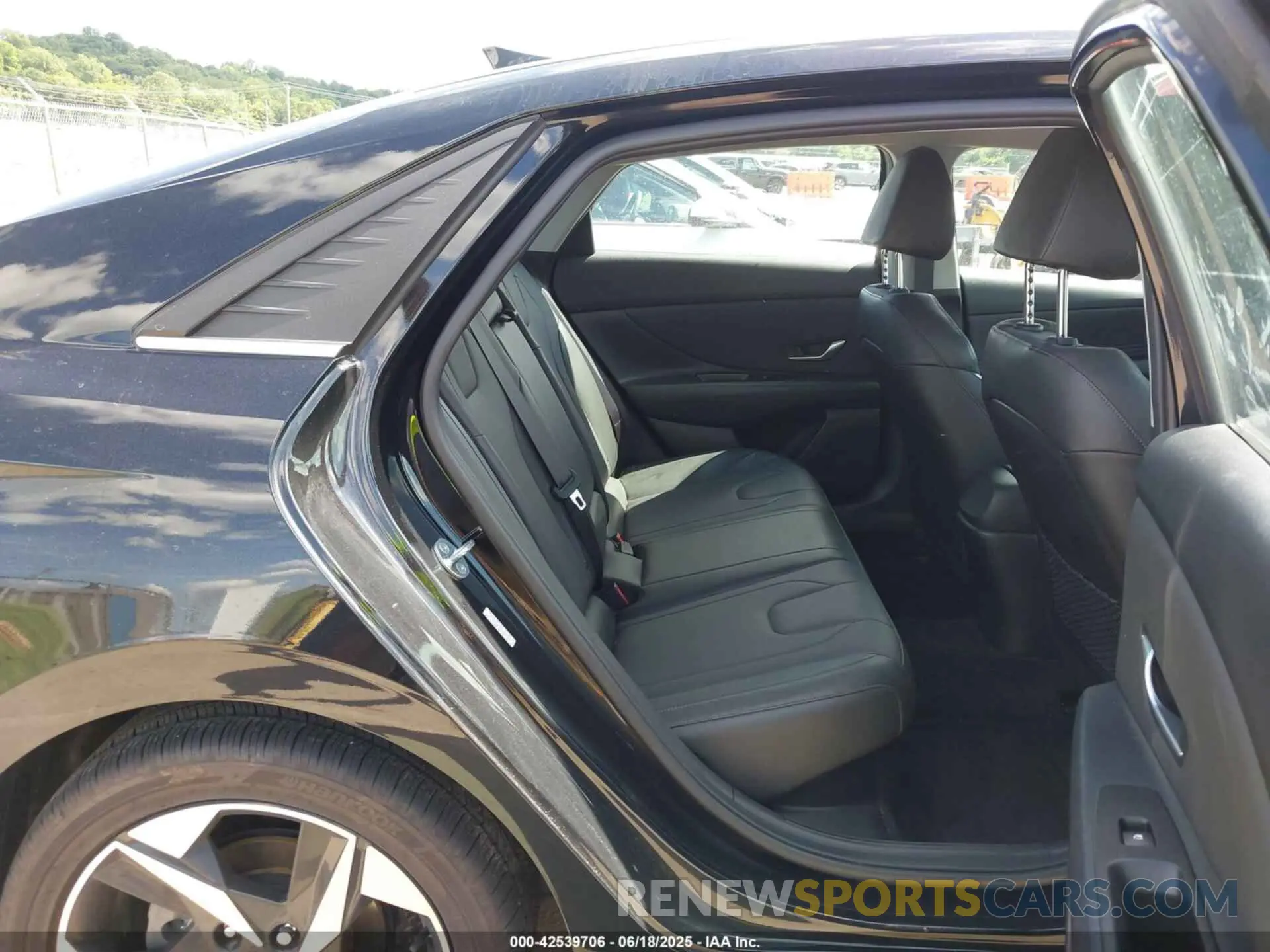 8 Photograph of a damaged car KMHLN4AJ5PU061517 HYUNDAI ELANTRA HYBRID 2023