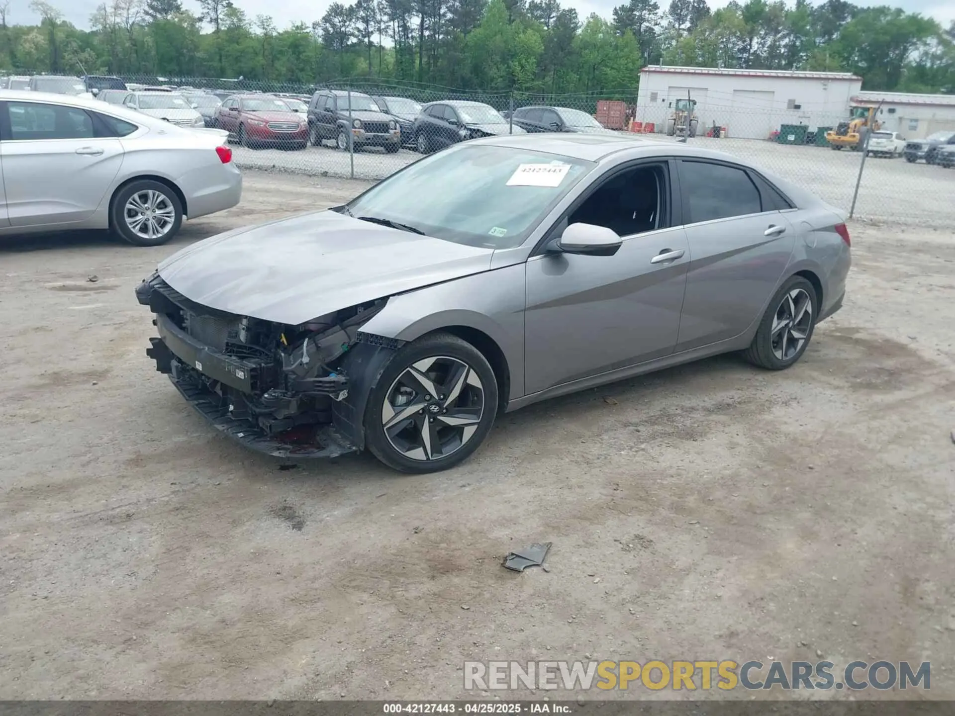 2 Photograph of a damaged car KMHLN4AJ5PU062604 HYUNDAI ELANTRA HYBRID 2023