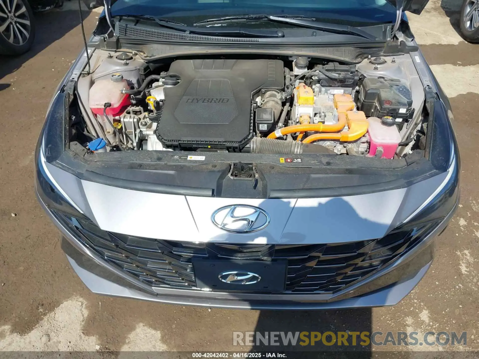 10 Photograph of a damaged car KMHLN4AJ5PU090614 HYUNDAI ELANTRA HYBRID 2023