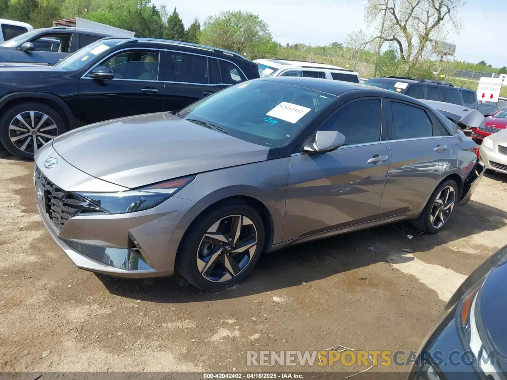 14 Photograph of a damaged car KMHLN4AJ5PU090614 HYUNDAI ELANTRA HYBRID 2023