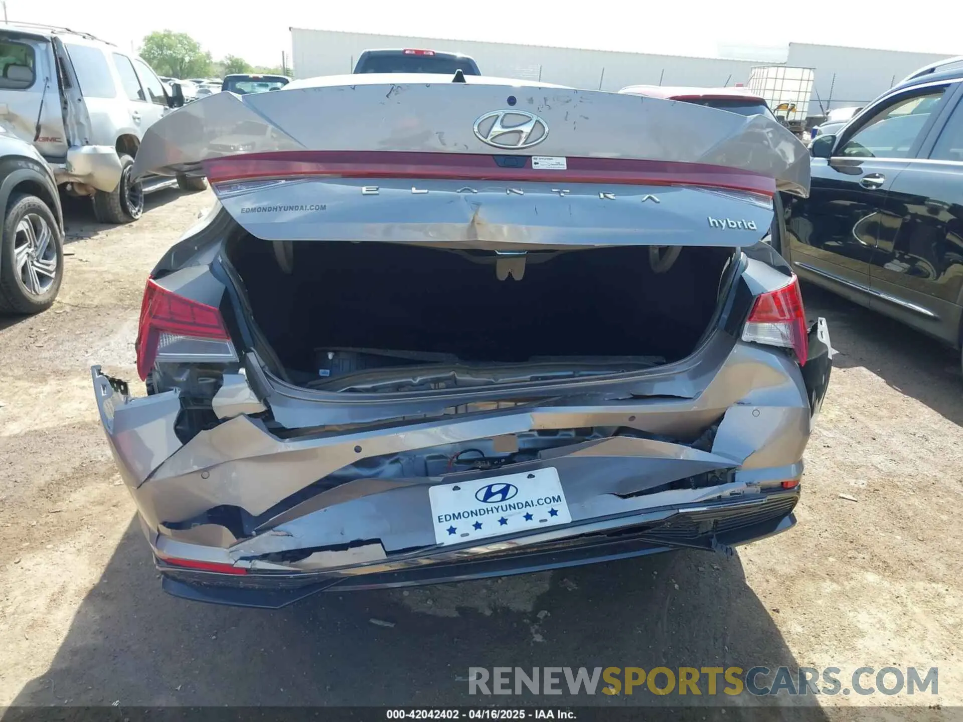 16 Photograph of a damaged car KMHLN4AJ5PU090614 HYUNDAI ELANTRA HYBRID 2023