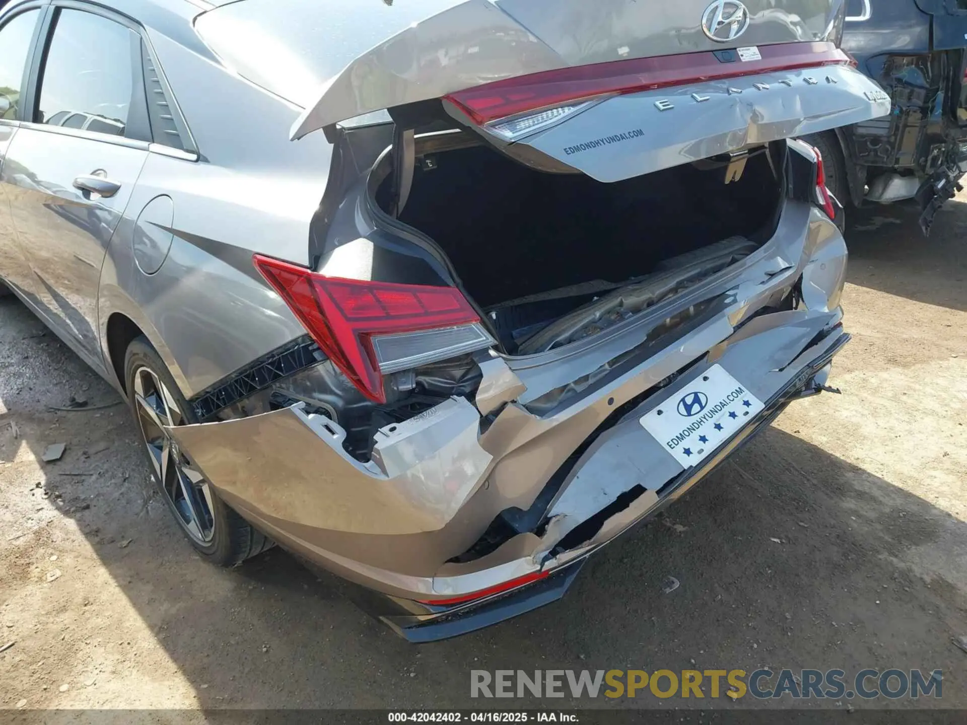 6 Photograph of a damaged car KMHLN4AJ5PU090614 HYUNDAI ELANTRA HYBRID 2023